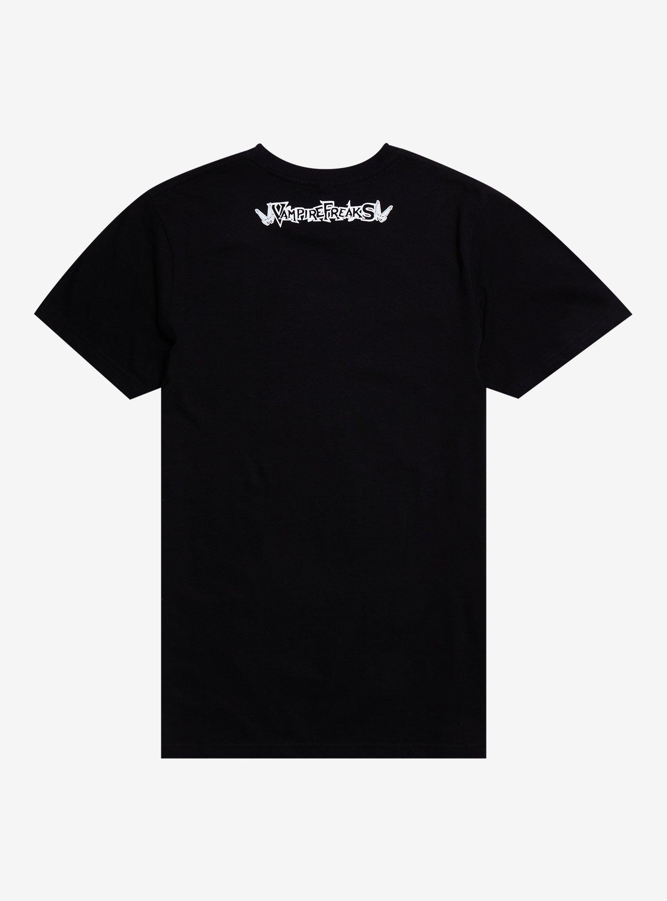 Vampire Freaks Crow Portrait T-Shirt, , hi-res
