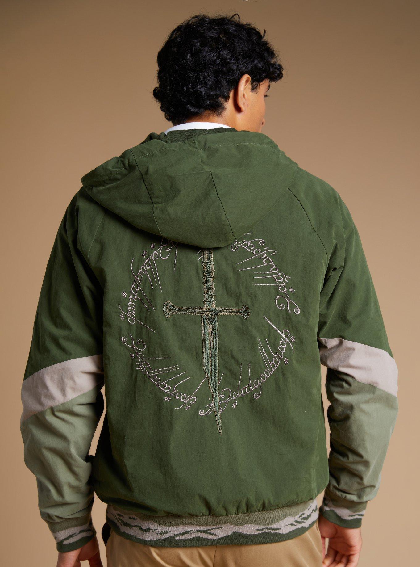 The Lord of the Rings Narsil Tonal Windbreaker, OLIVE, alternate