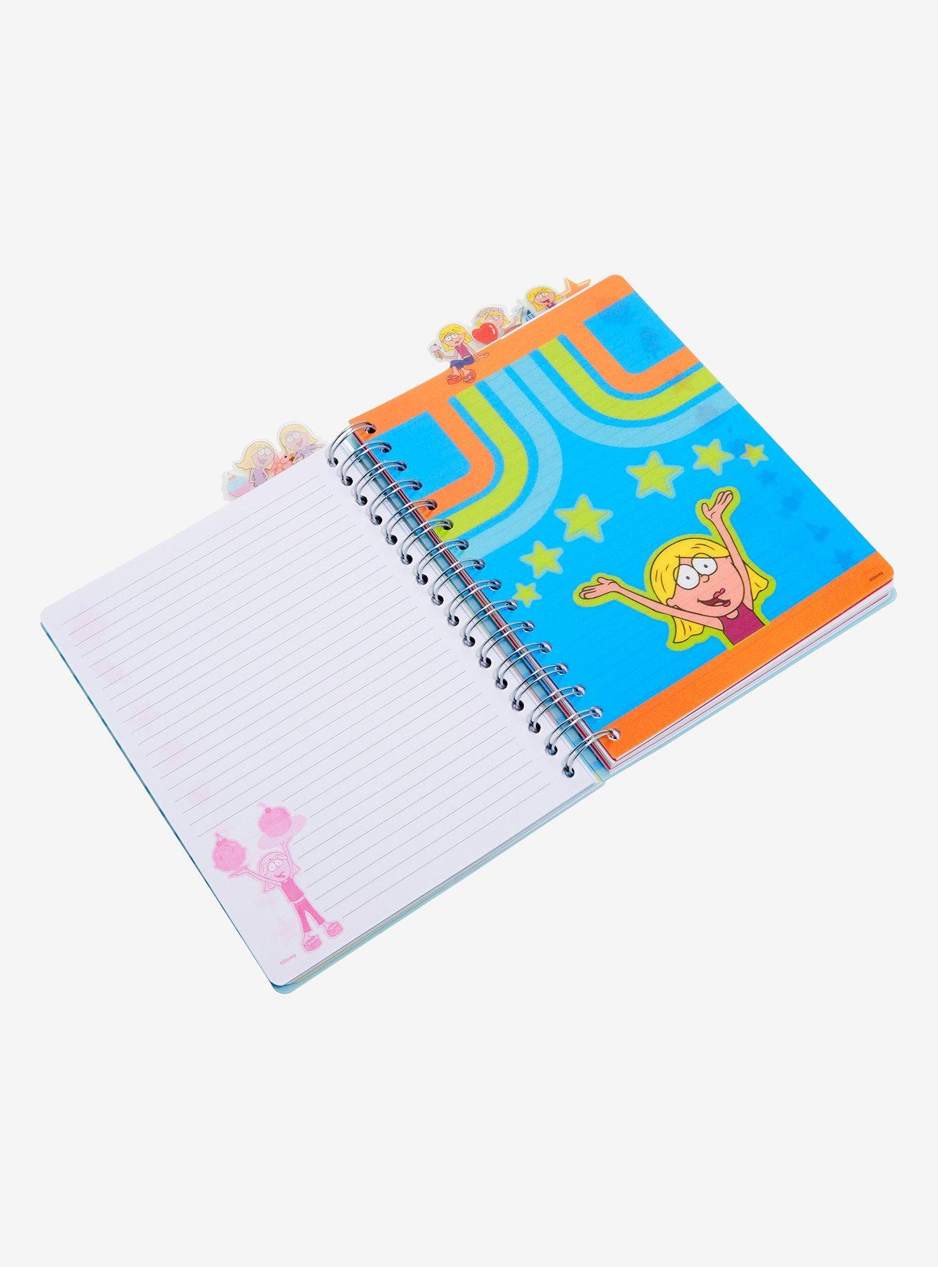 Disney Lizzie McGuire Cartoon Figural Tab Journal, , alternate