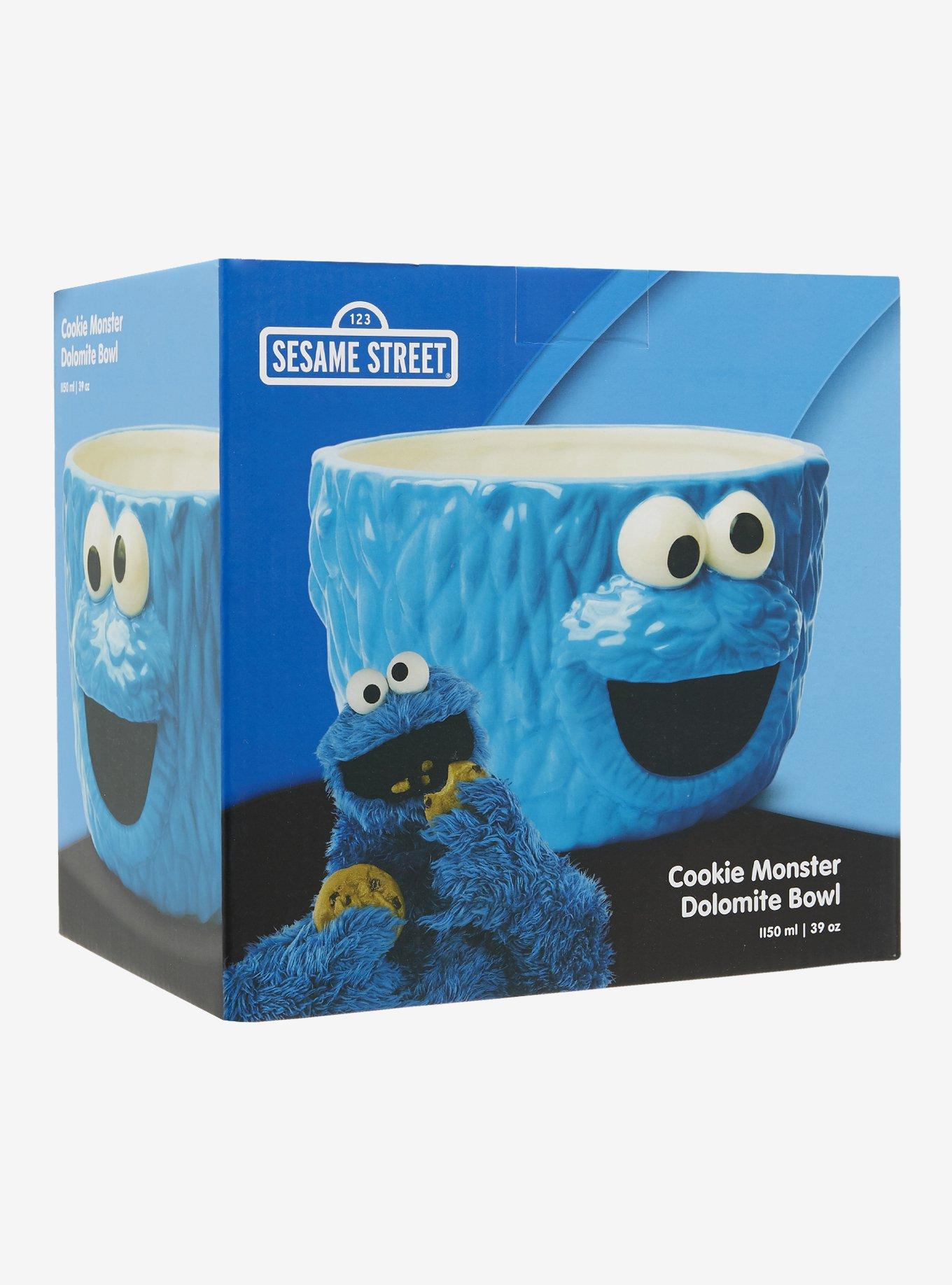 Sesame Street Cookie Monster Figural Bowl, , alternate