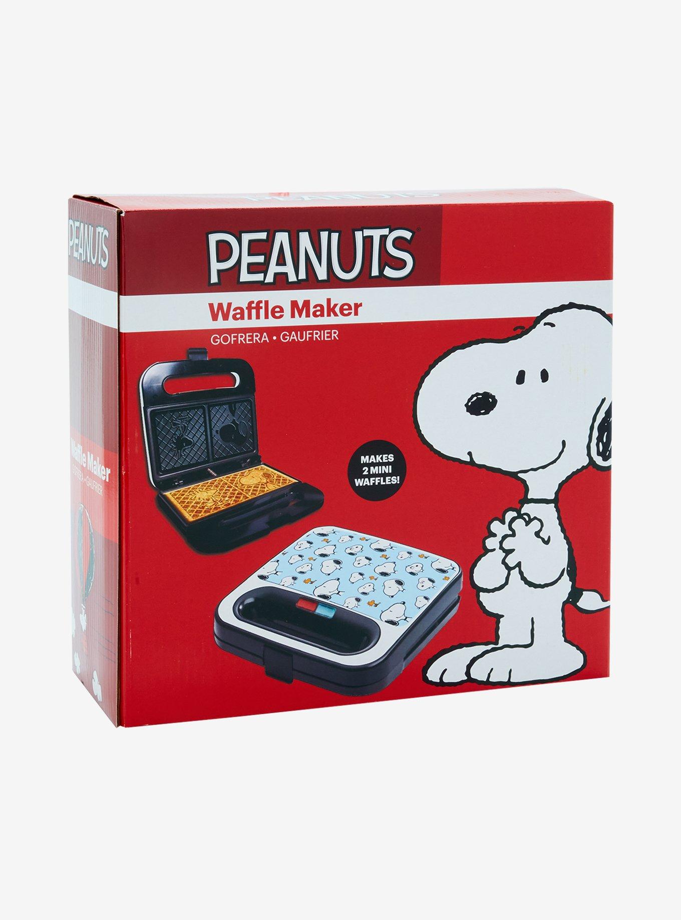 Peanuts Snoopy & Woodstock Allover Print Double Mini Waffle Maker, , alternate