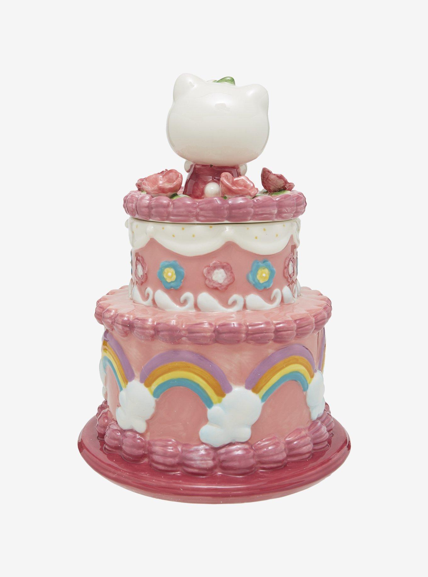 Sanrio Hello Kitty Cake Cookie Jar, , hi-res