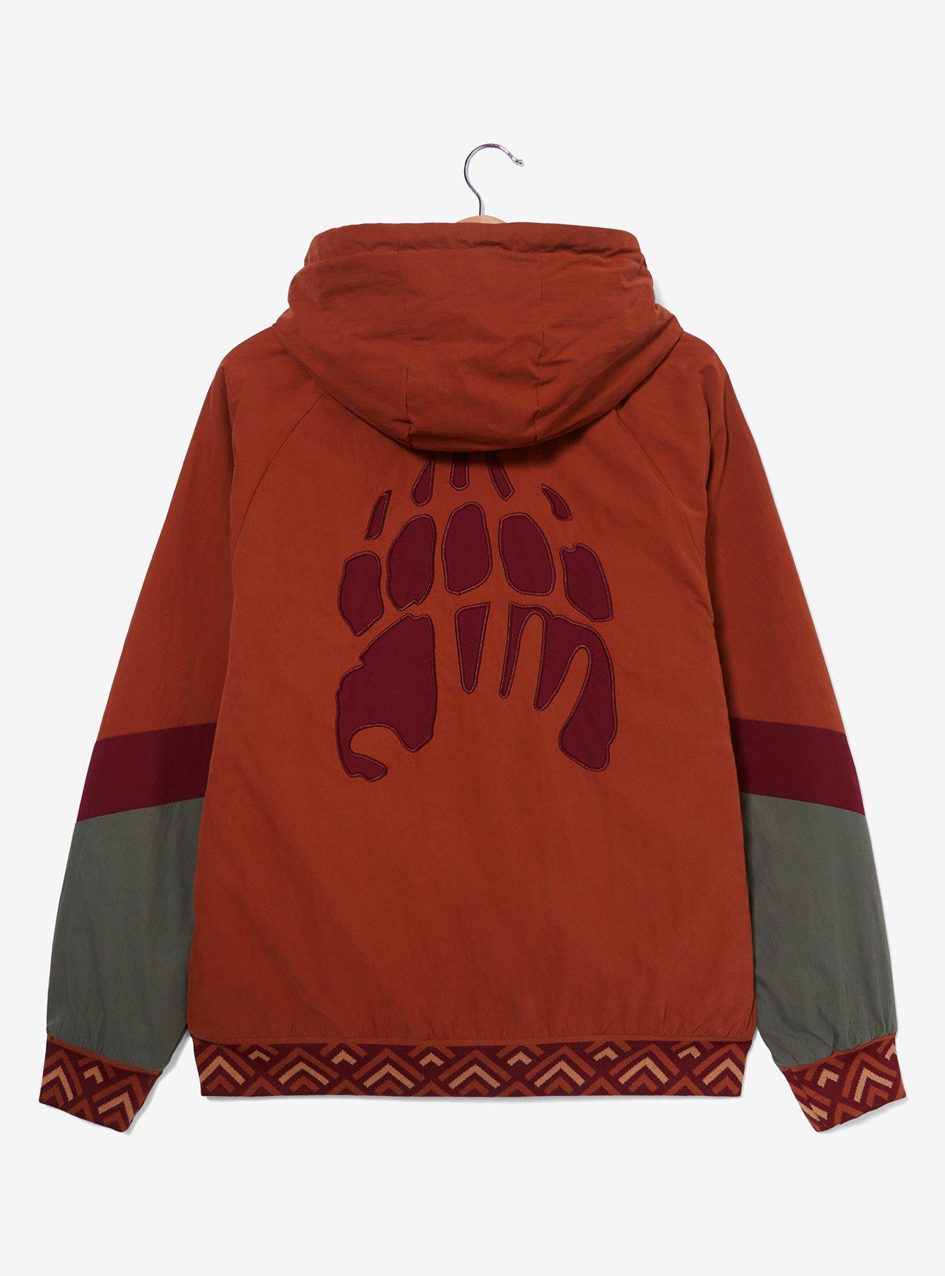 Disney Brother Bear Koda & Kenai Color Block Windbreaker — BoxLunch Exclusive, DARK BROWN, alternate