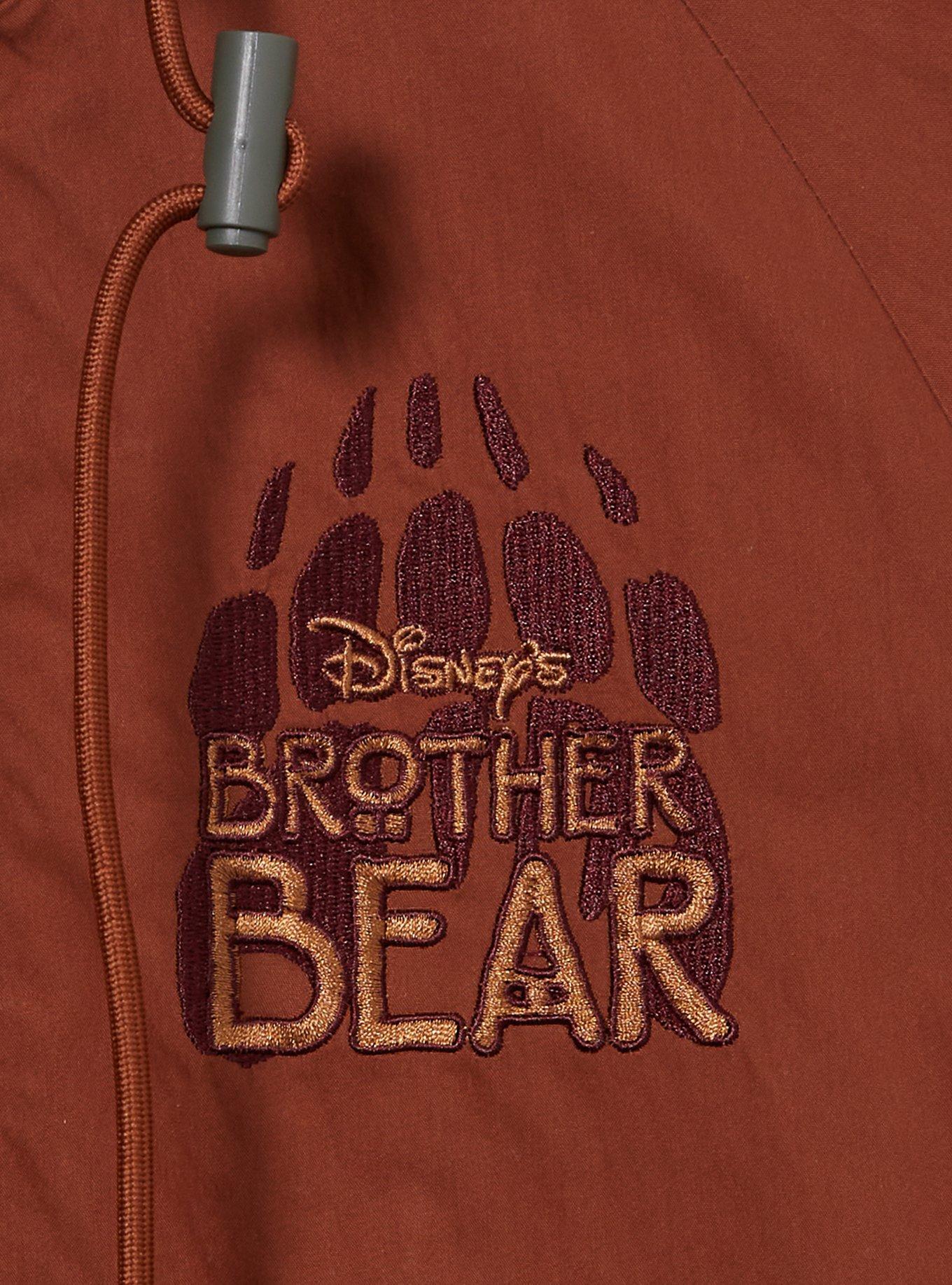 Disney Brother Bear Koda & Kenai Color Block Windbreaker — BoxLunch Exclusive, DARK BROWN, alternate