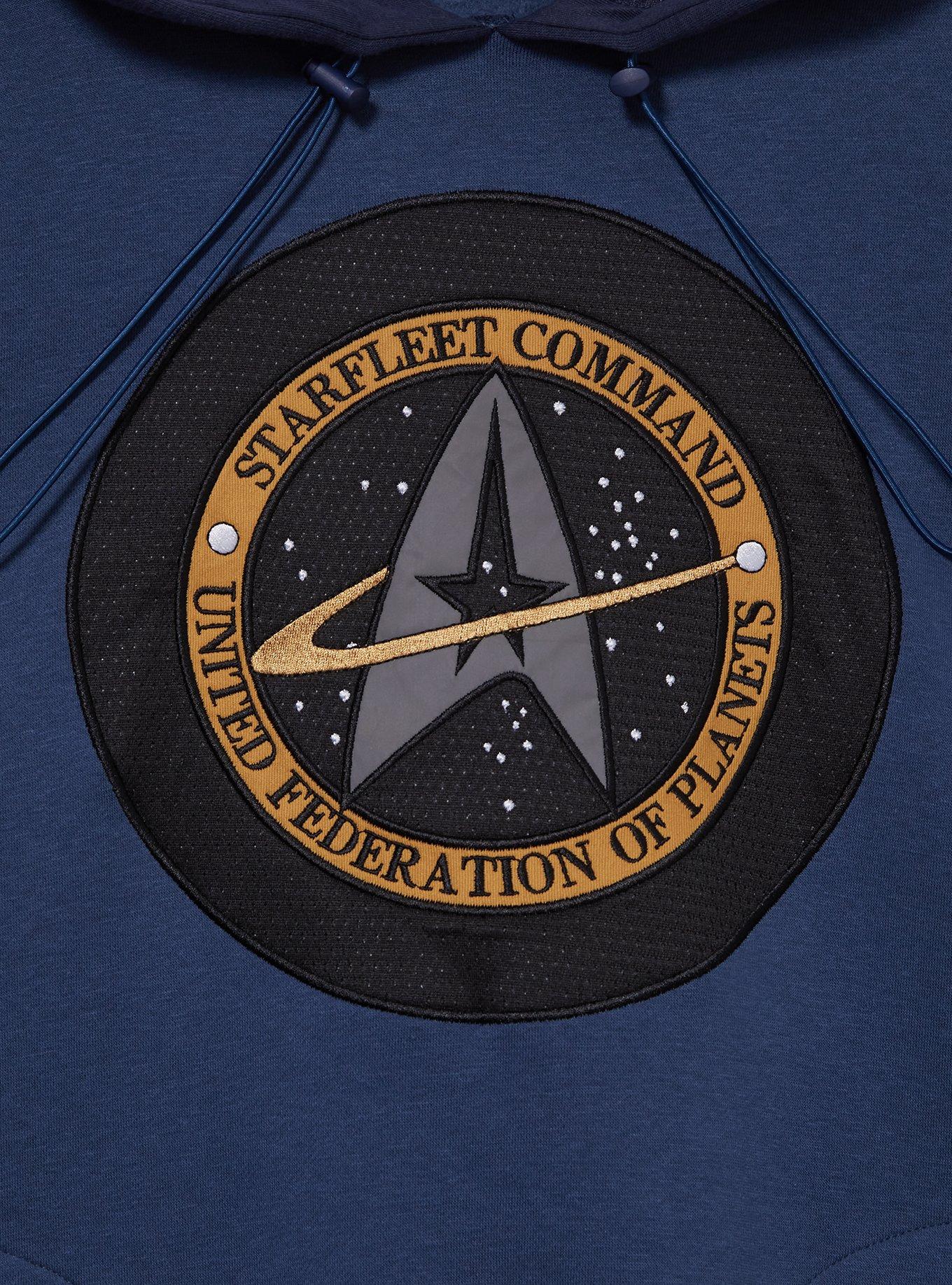 Star Trek: Voyager Starfleet Command Logo Hoodie, , hi-res