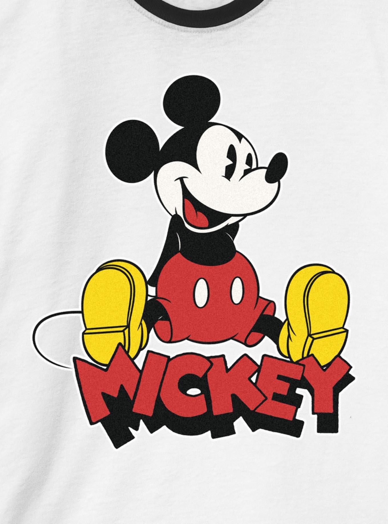 Disney Mickey Mouse Vintage Mick Ringer T-Shirt, , hi-res