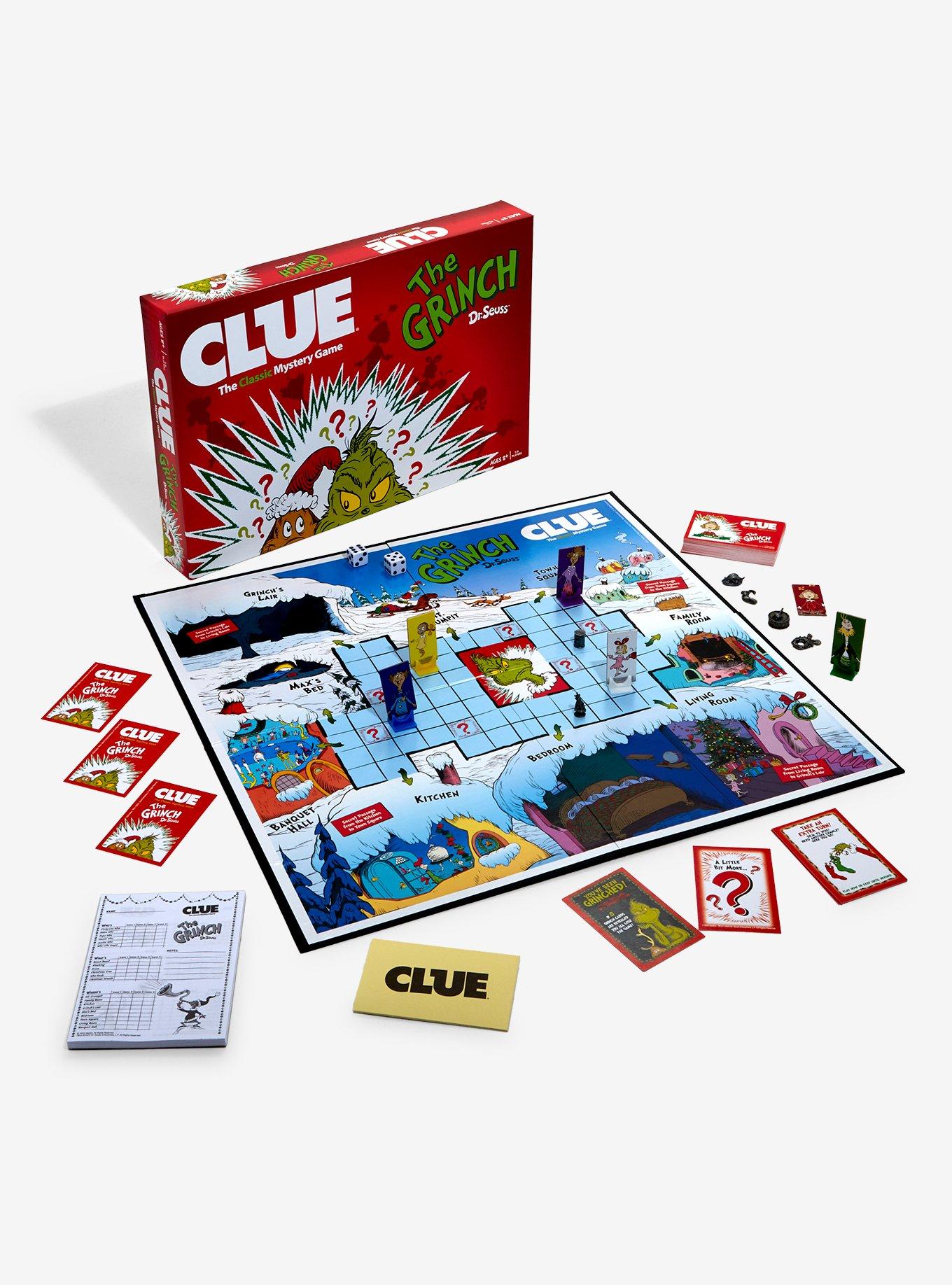 Dr. Seuss The Grinch Clue Board Game, , hi-res