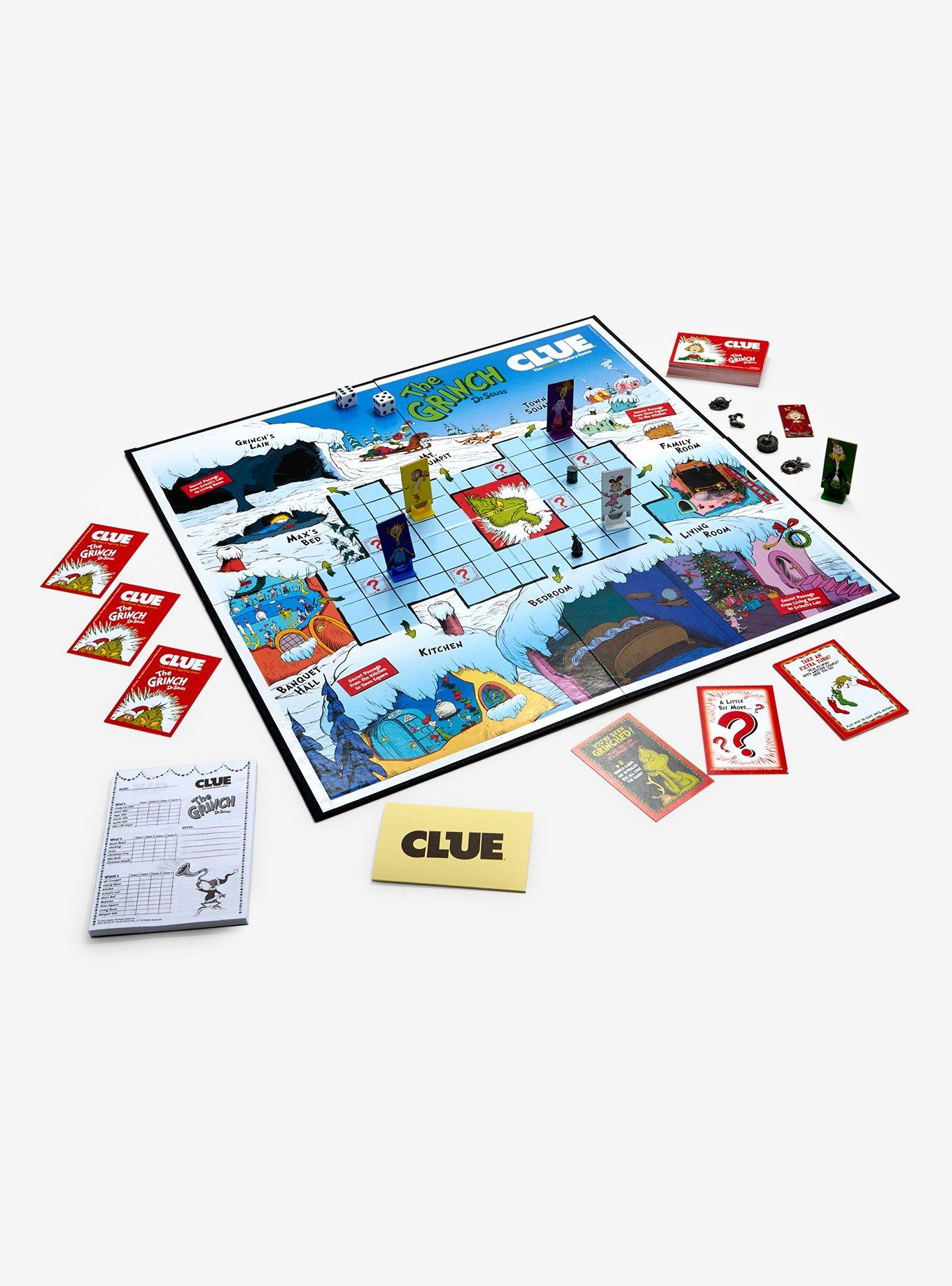 Dr. Seuss The Grinch Clue Board Game, , alternate