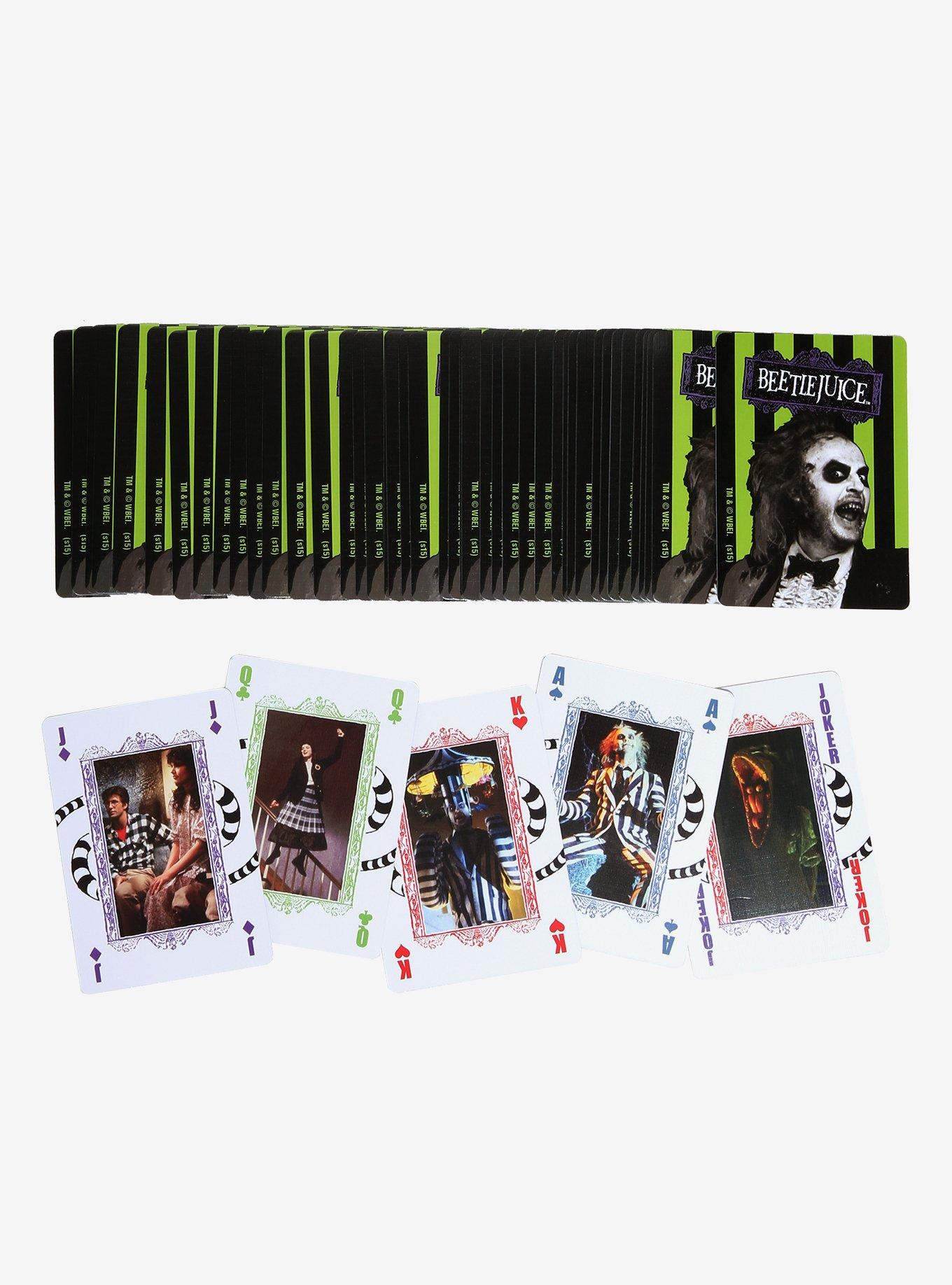 Beetlejuice Handbook For The Recently Deceased Playing Cards, , hi-res