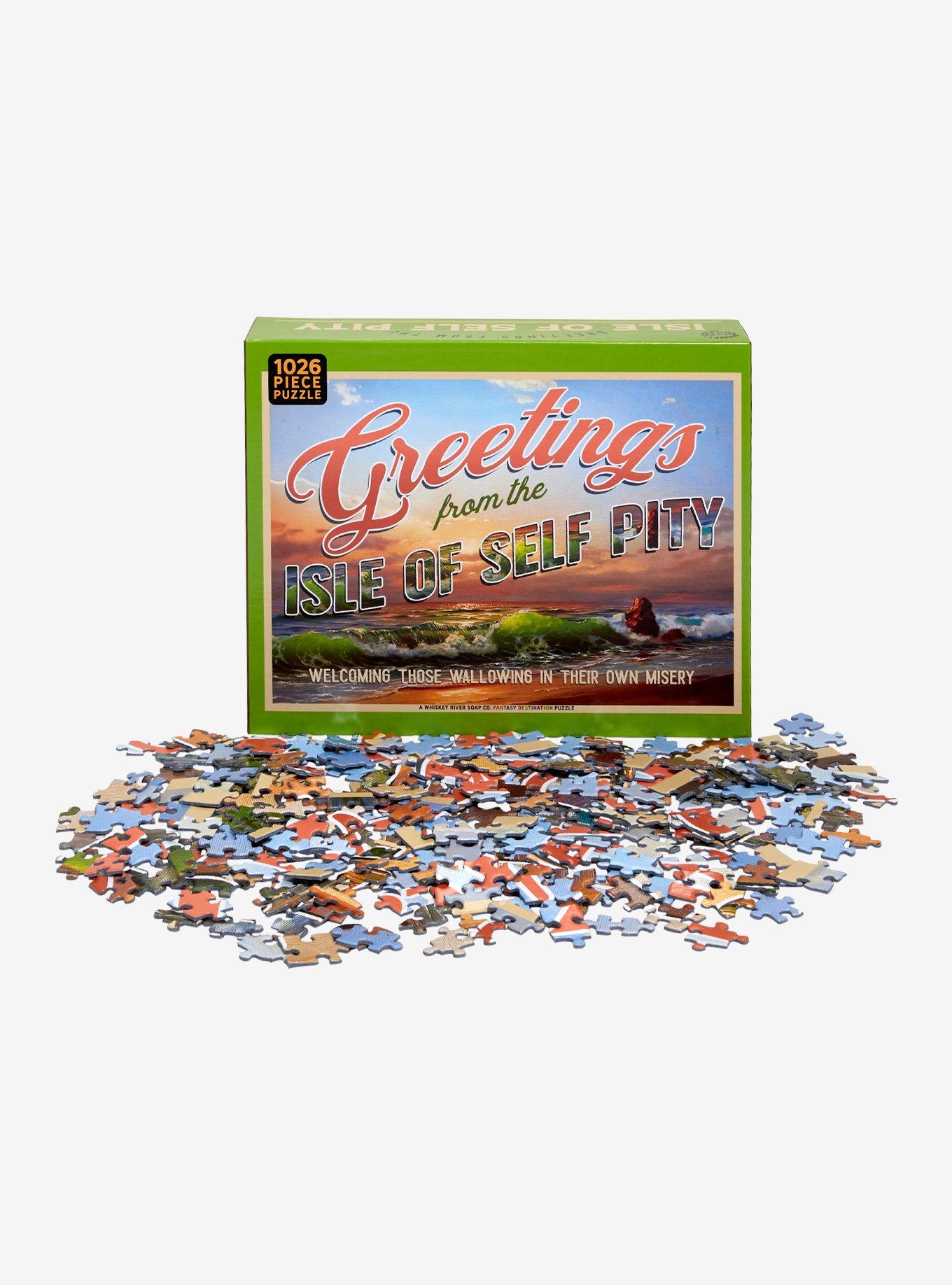 Greetings from the Isle of Self Pity 1026-Piece Puzzle, , alternate