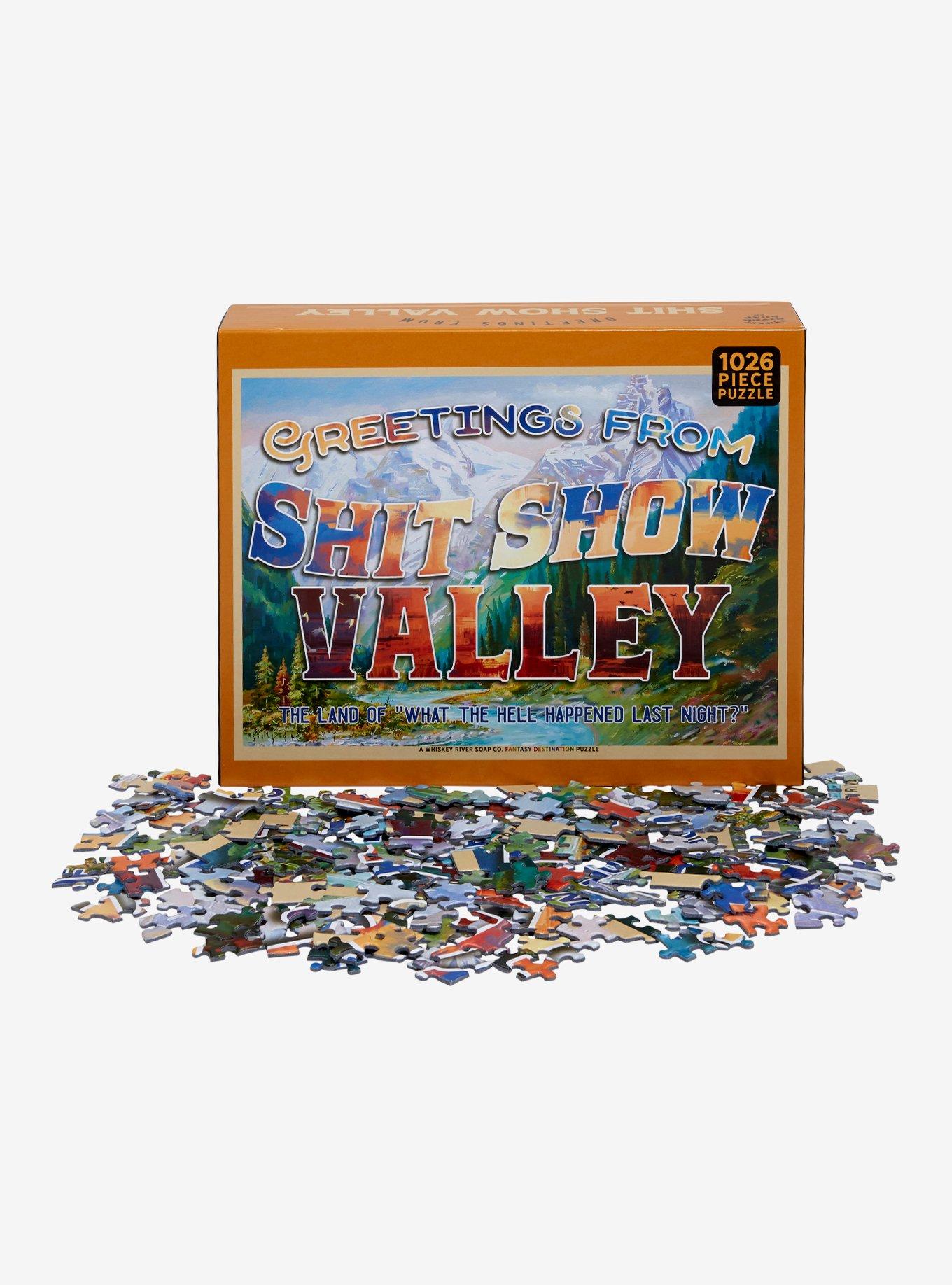 Greetings from Shit Show Valley 1026-Piece Puzzle, , hi-res