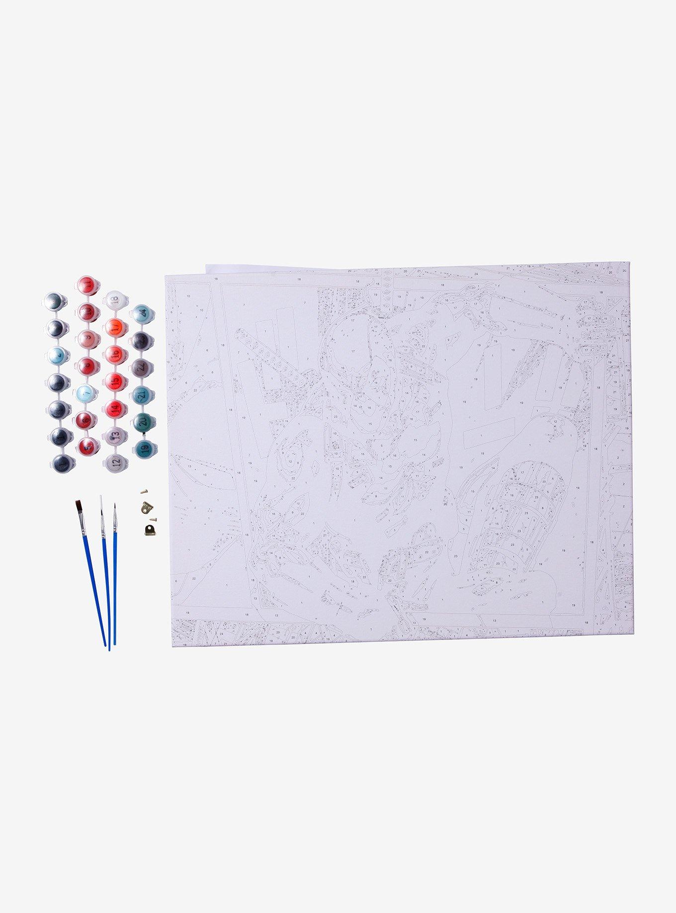 Marvel Deadpool Art By Numbers Painting Kit, , alternate
