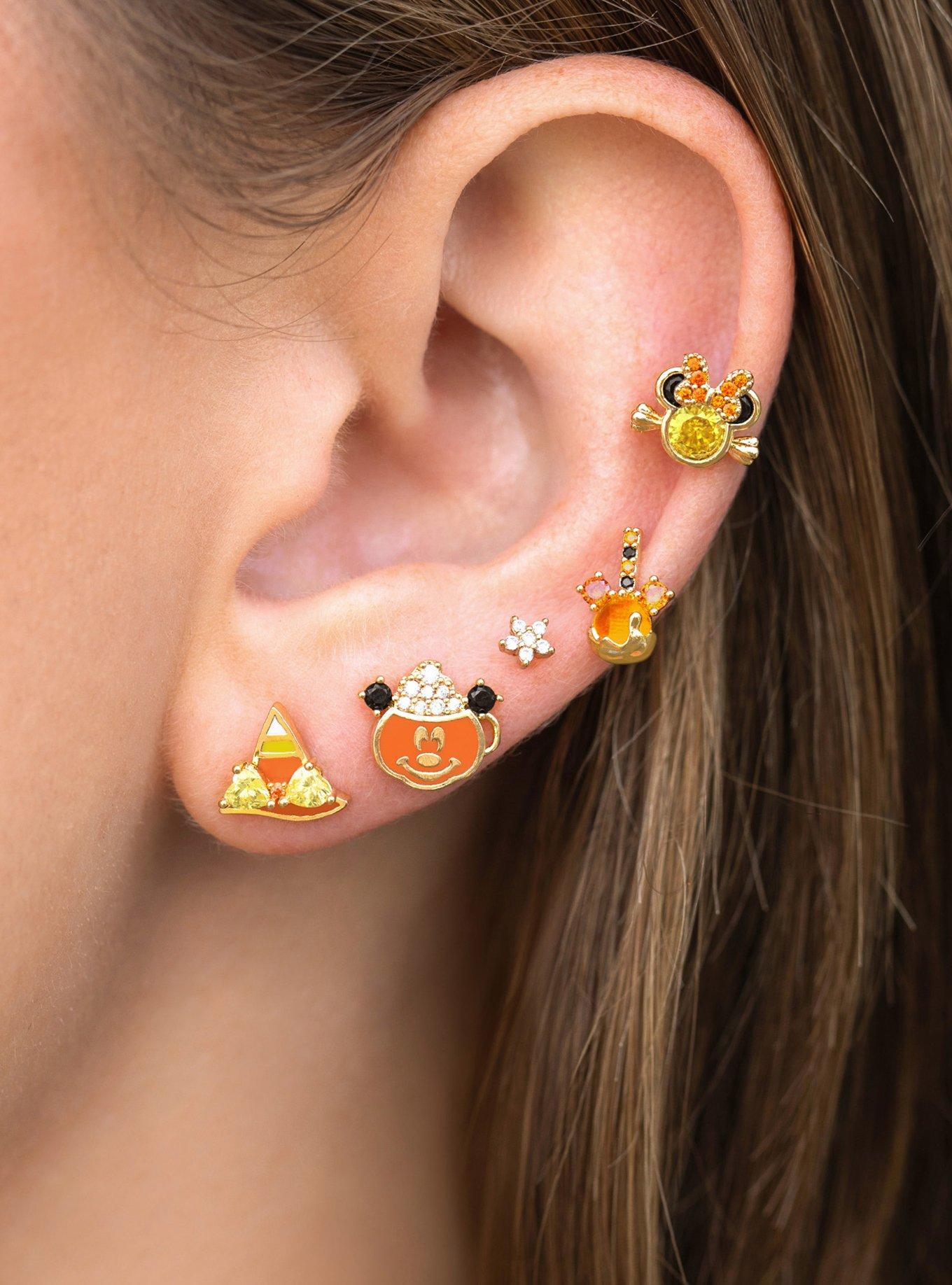 Disney X Girls Crew Spooky Treats Mismatch Earring Set, , hi-res