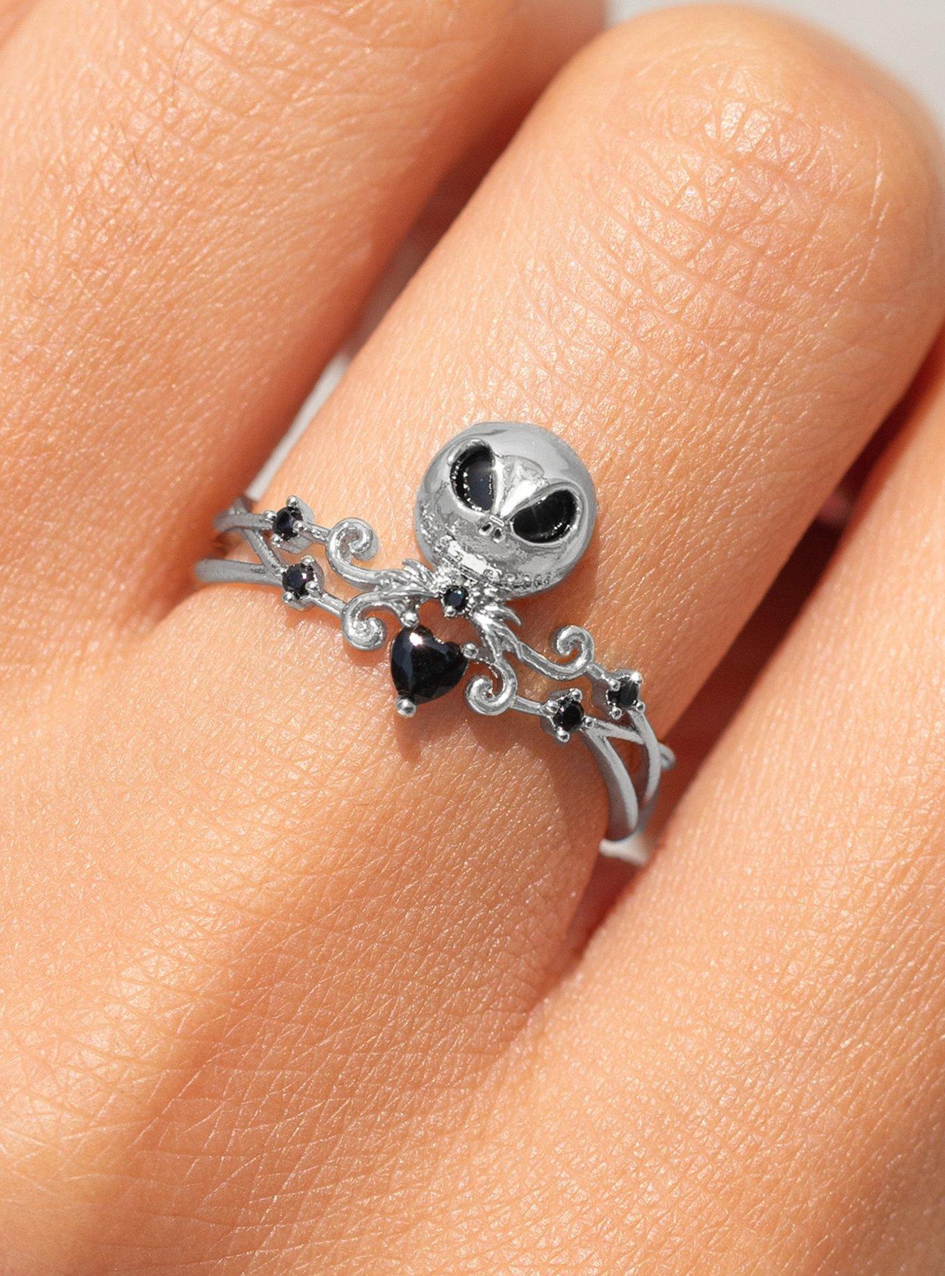 The Nightmare Before Christmas X Girls Crew Jack Skellington Ring, , hi-res