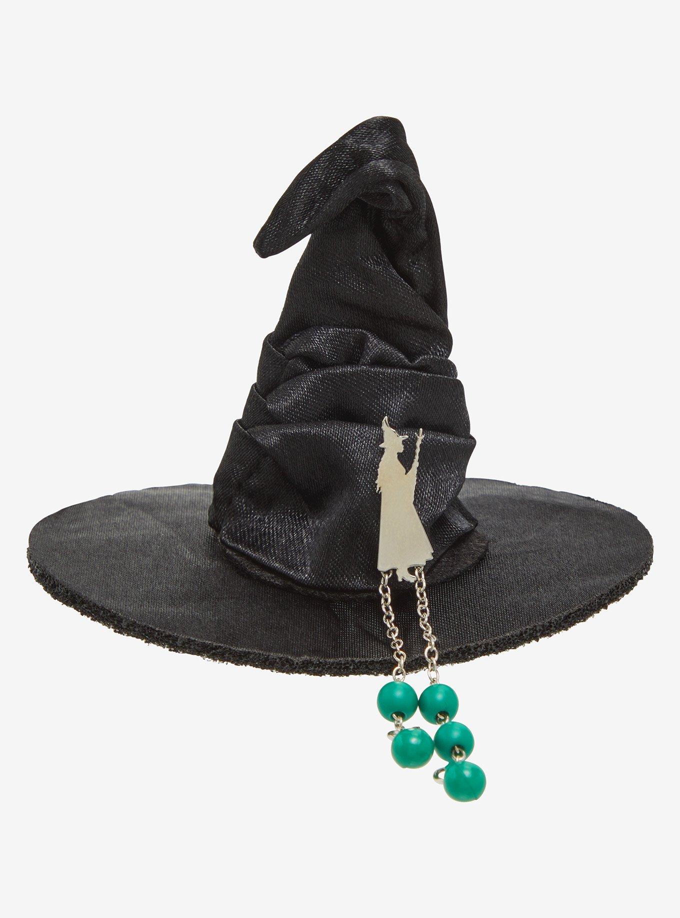 Wicked Elphaba Witch Hat Hair Clip — BoxLunch Exclusive, , alternate