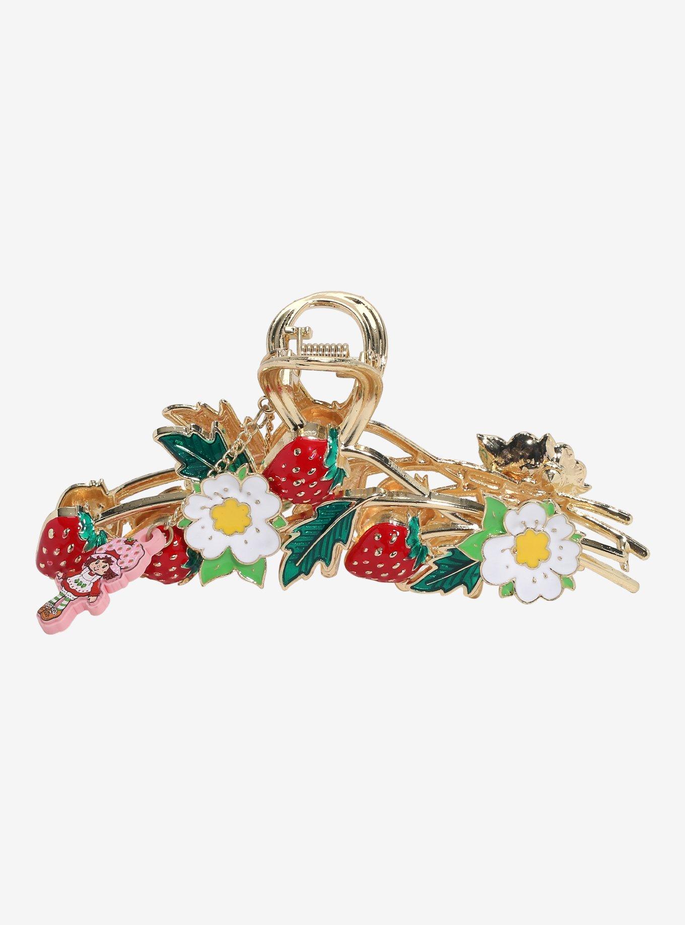 Strawberry Shortcake Figural Claw Clip — BoxLunch Exclusive, , alternate