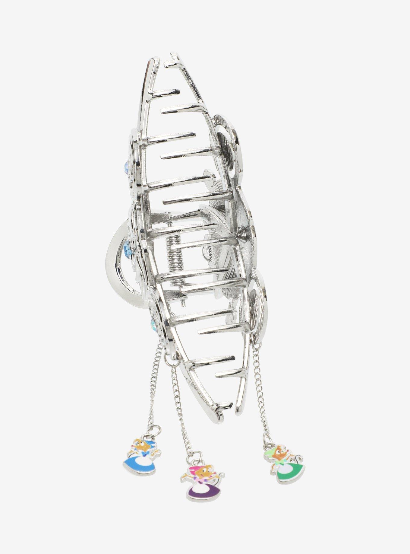 Disney Cinderella Carriage Claw Clip with Charms, , alternate