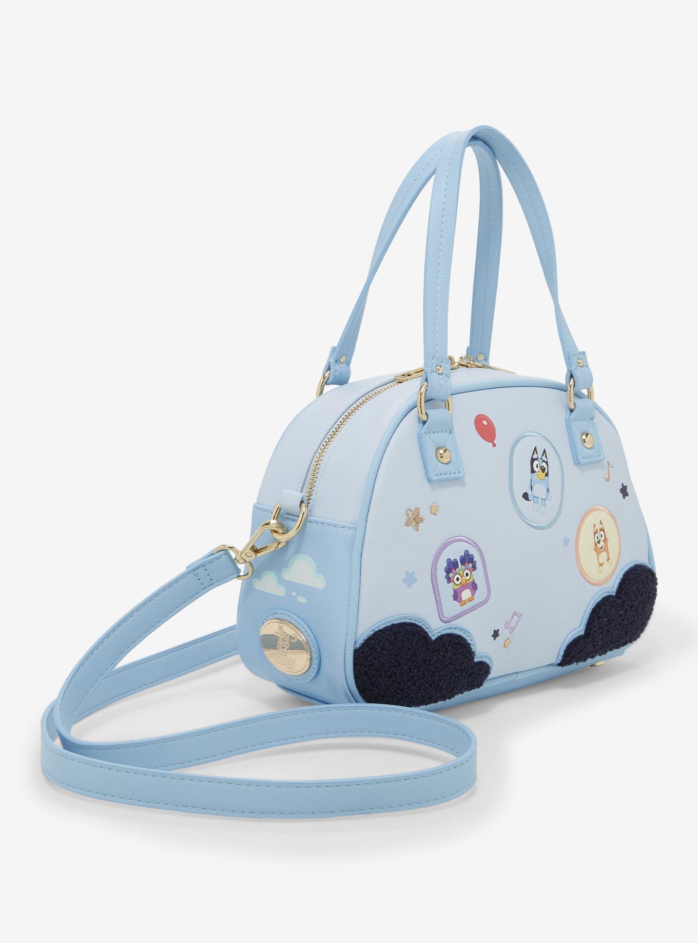 Bluey Bingo & Bluey Patch Satchel Bag, , hi-res