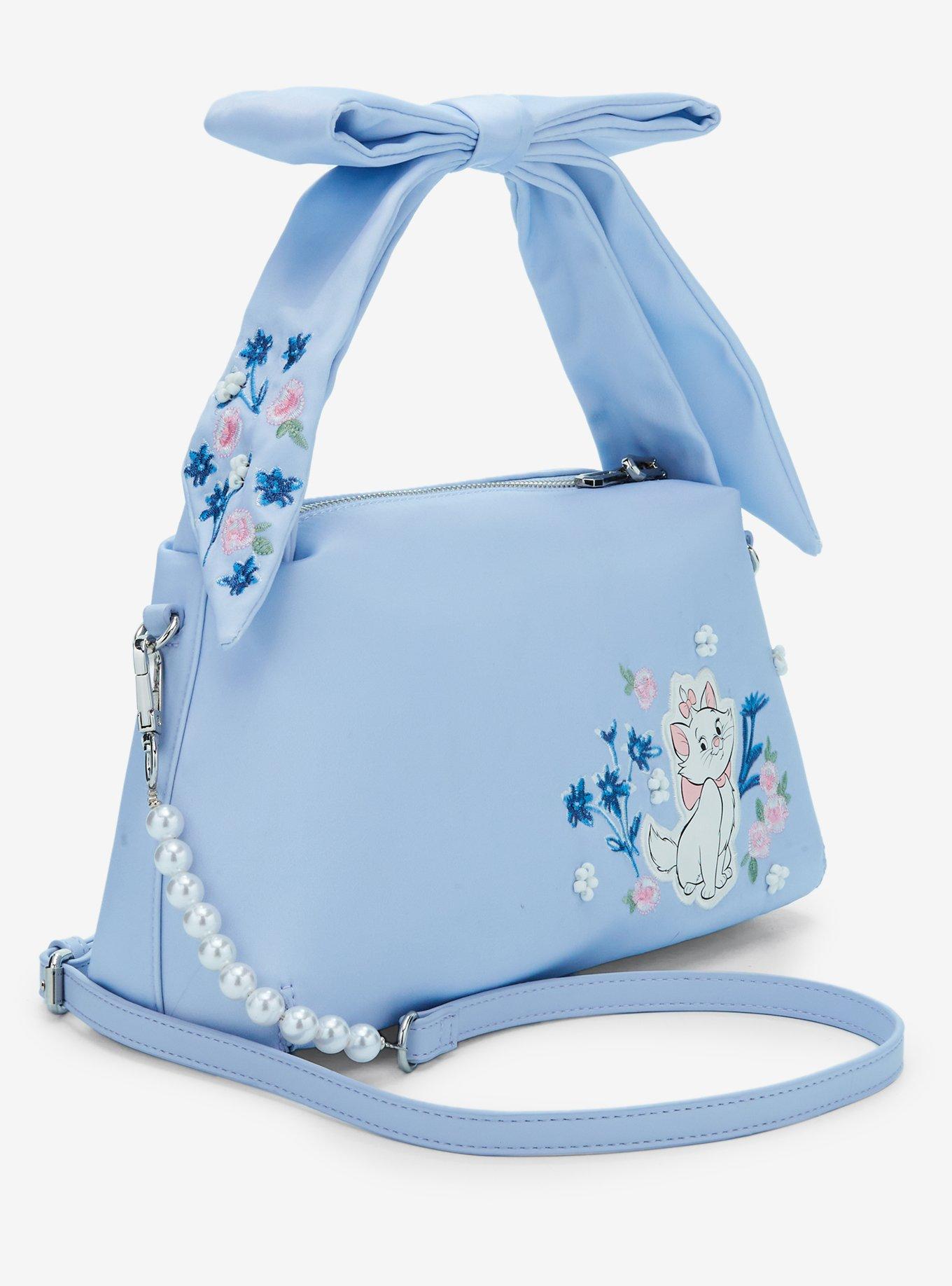 Our Universe Disney The Aristocats Marie Floral Bow Crossbody Bag, , alternate