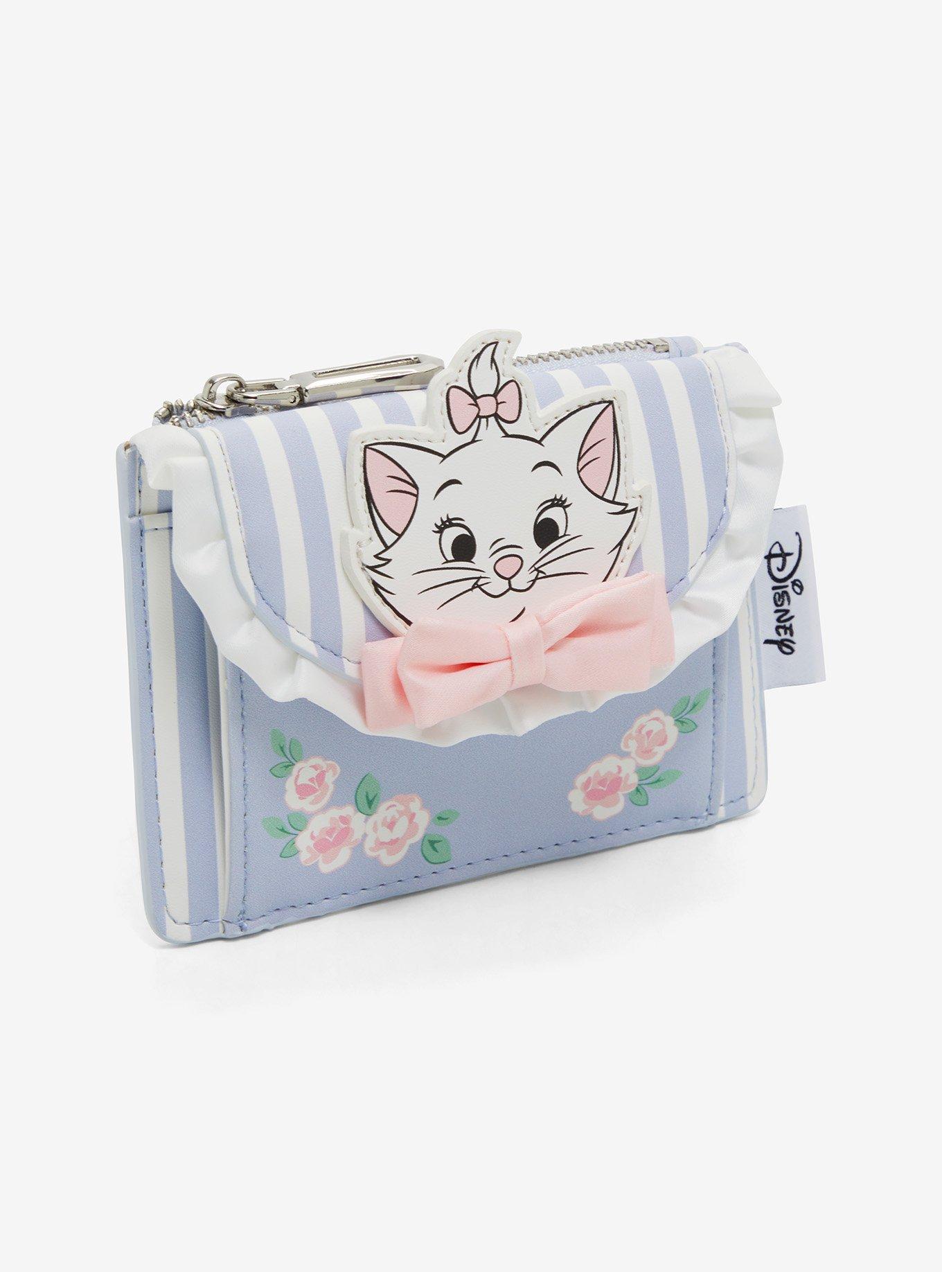 Our Universe Disney The Aristocats Marie Ruffled Floral Cardholder, , hi-res