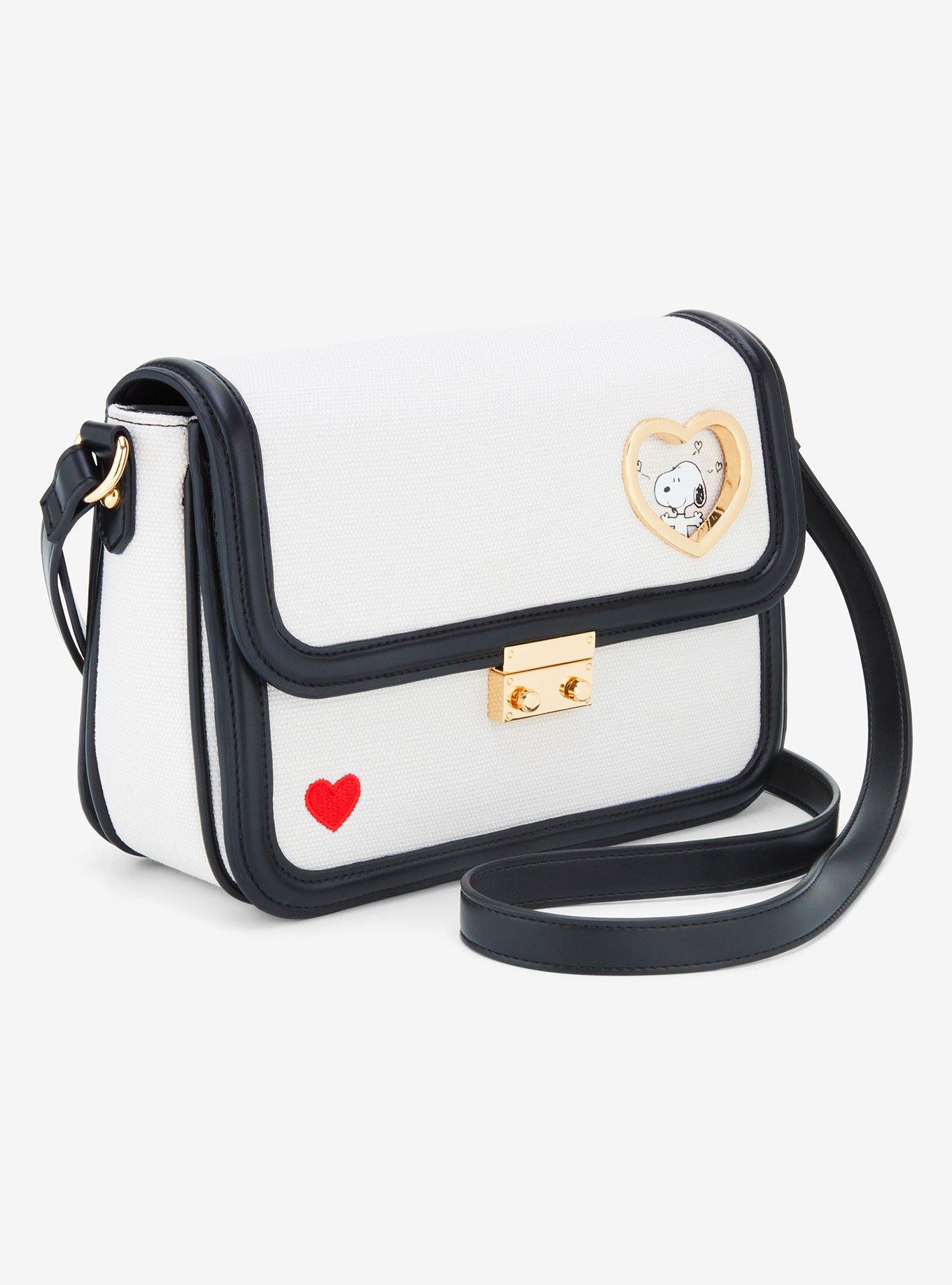 Peanuts Snoopy Hearts Crossbody Bag, , alternate