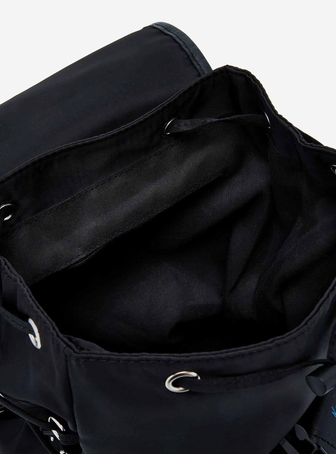 Arcane Graffiti Glow-In-The-Dark Slouch Mini Backpack, , alternate