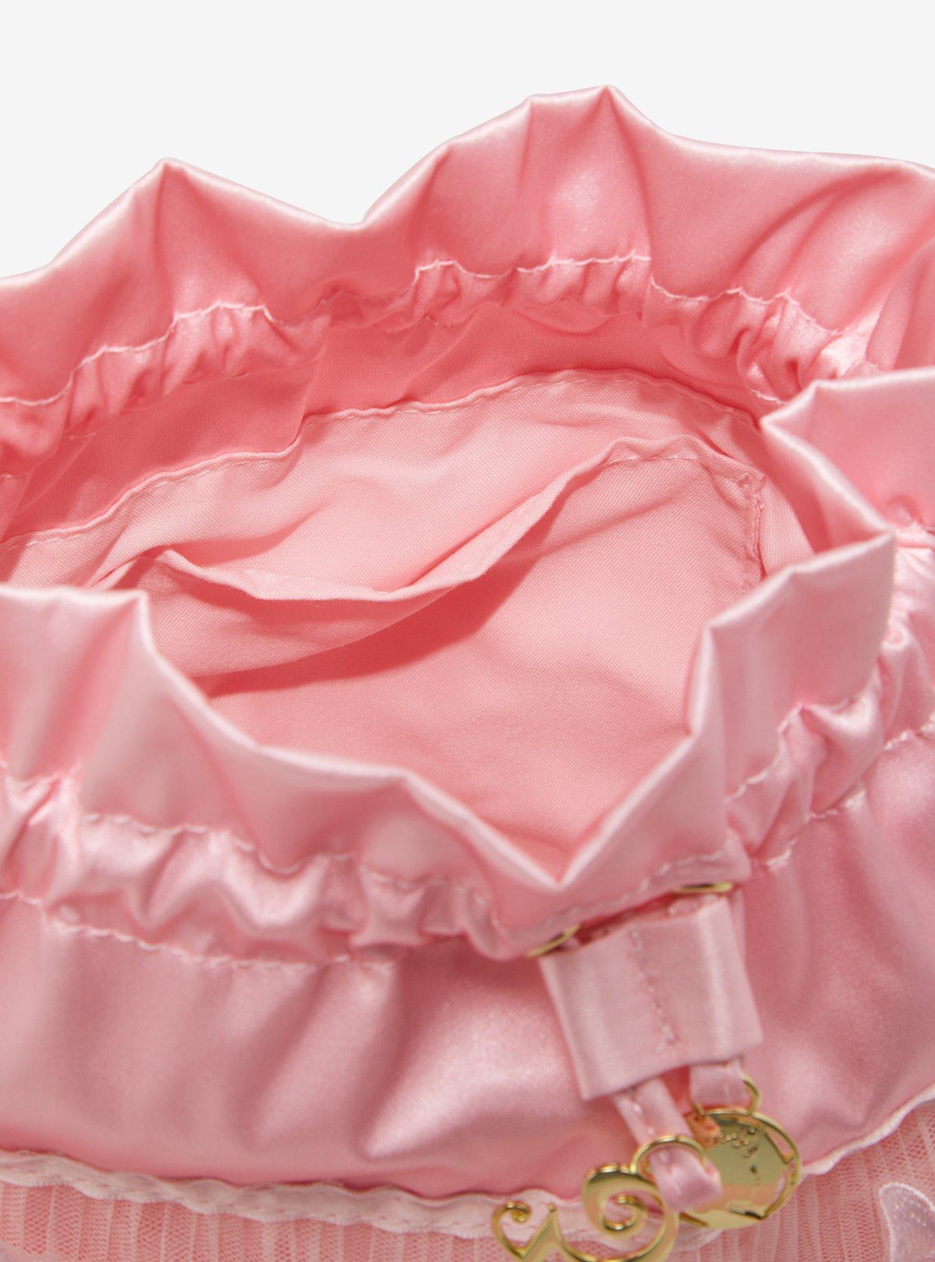 Her Universe Wicked Glinda Pink Butterfly Ruffle Crossbody Bag, , alternate