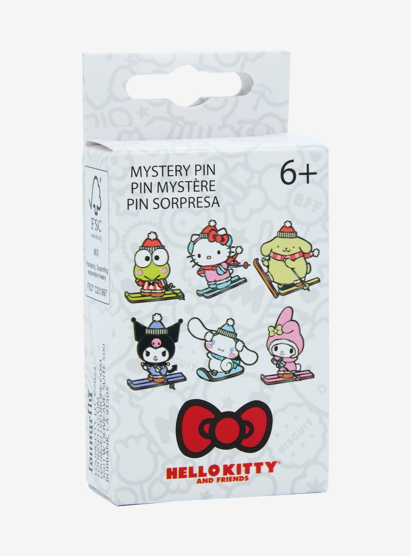 Loungefly Hello Kitty And Friends Skiing Blind Box Enamel Pin, , hi-res