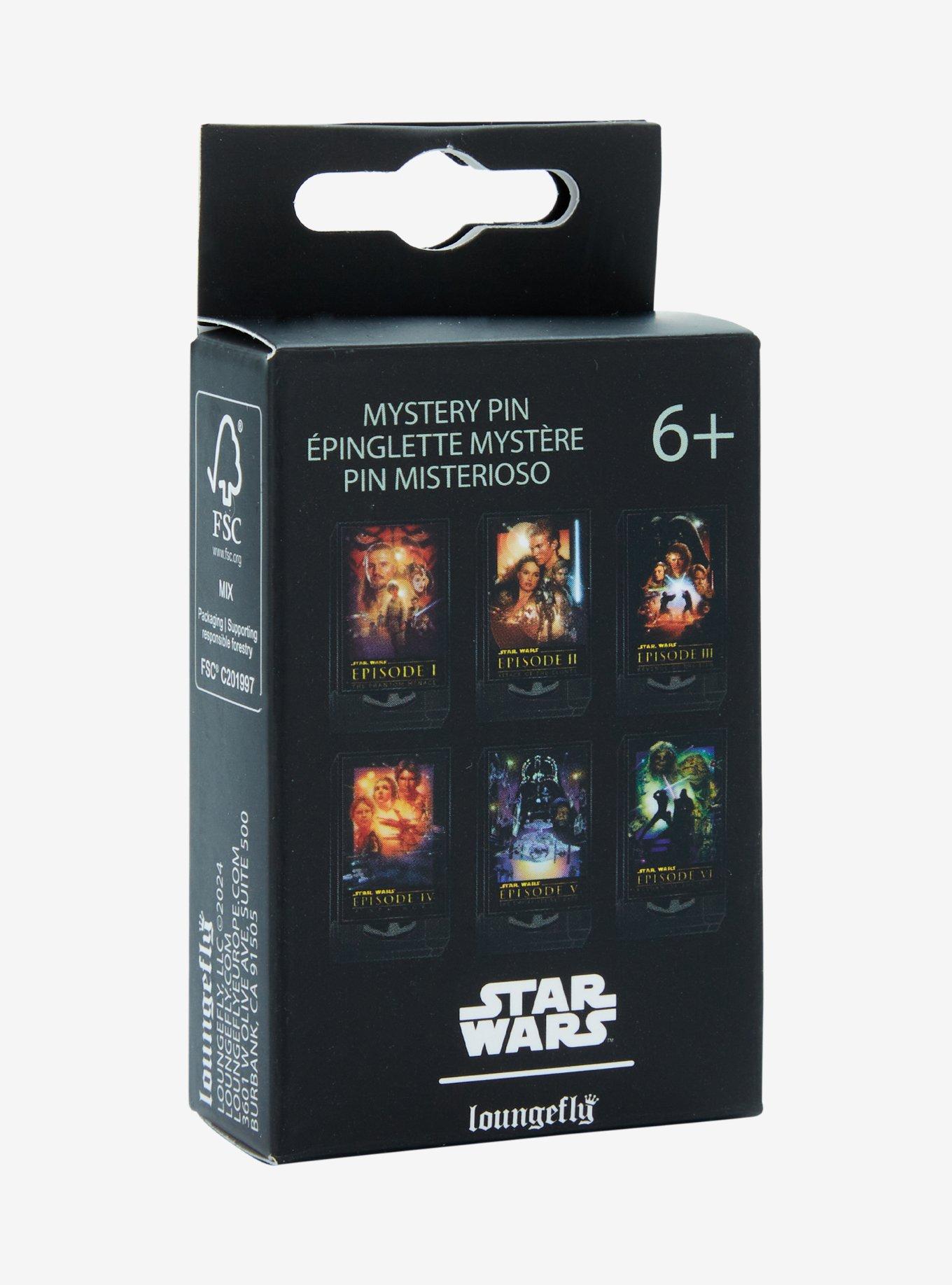 Loungefly Star Wars VHS Blind Box Enamel Pin, , hi-res