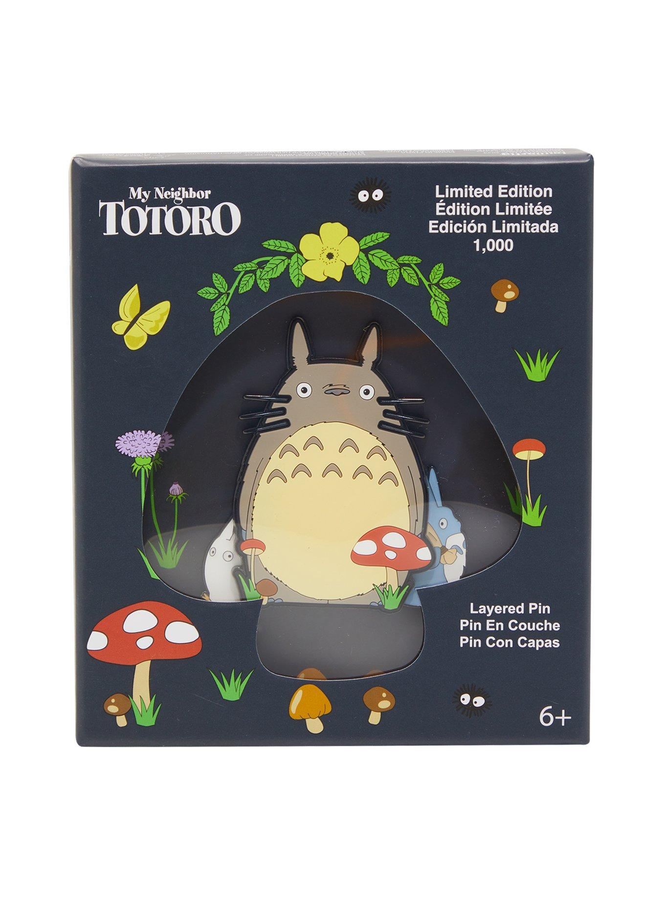 Loungefly Studio Ghibli® My Neighbor Totoro Mushroom Totoros Layered Enamel Pin, , hi-res