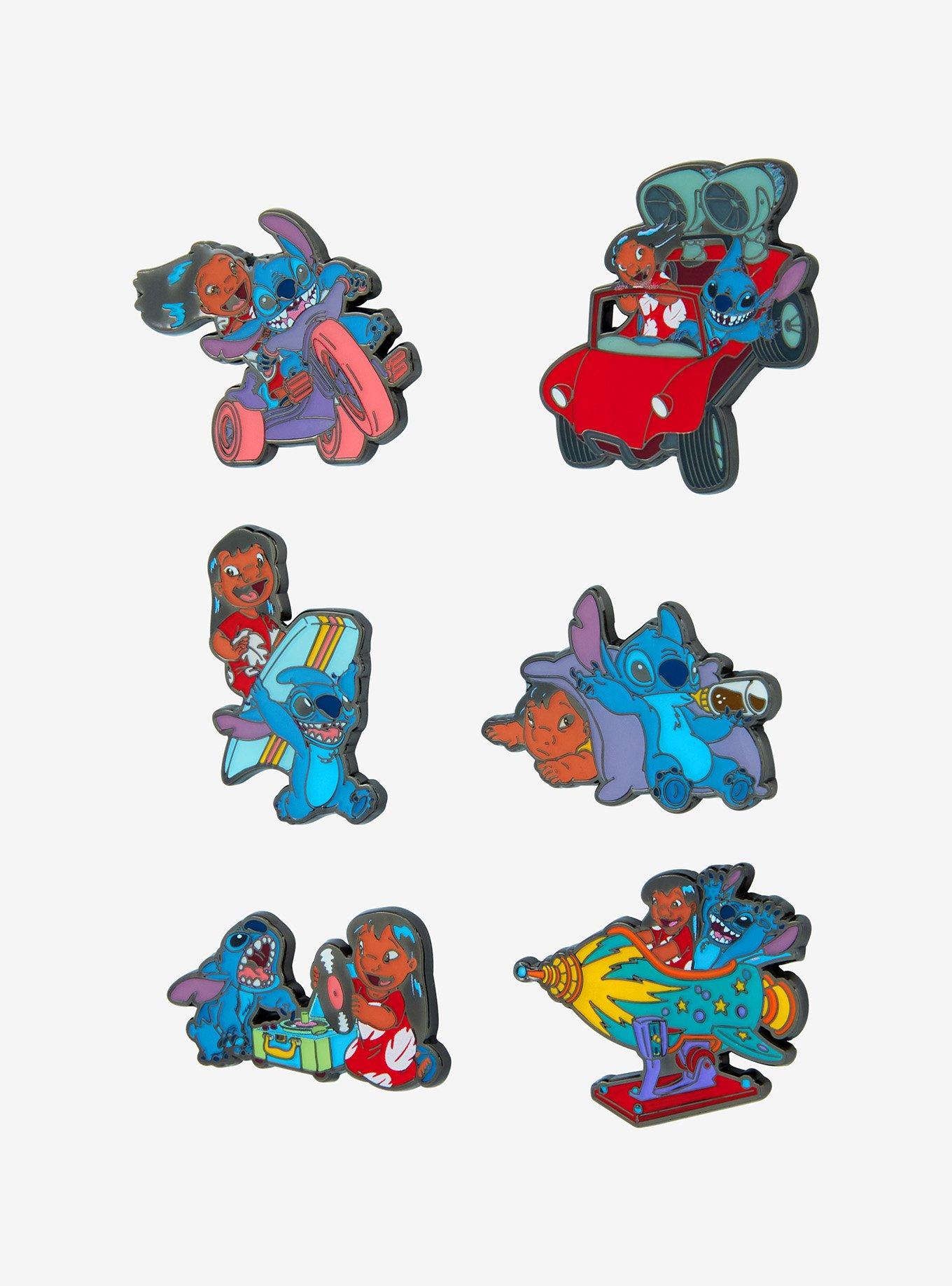 Loungefly Disney Lilo & Stitch Blind Box Enamel Pin, , hi-res