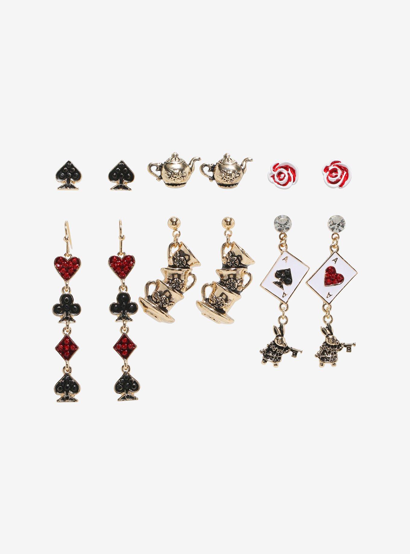 Thorn & Fable Mad Tea Party Earring Set, , hi-res