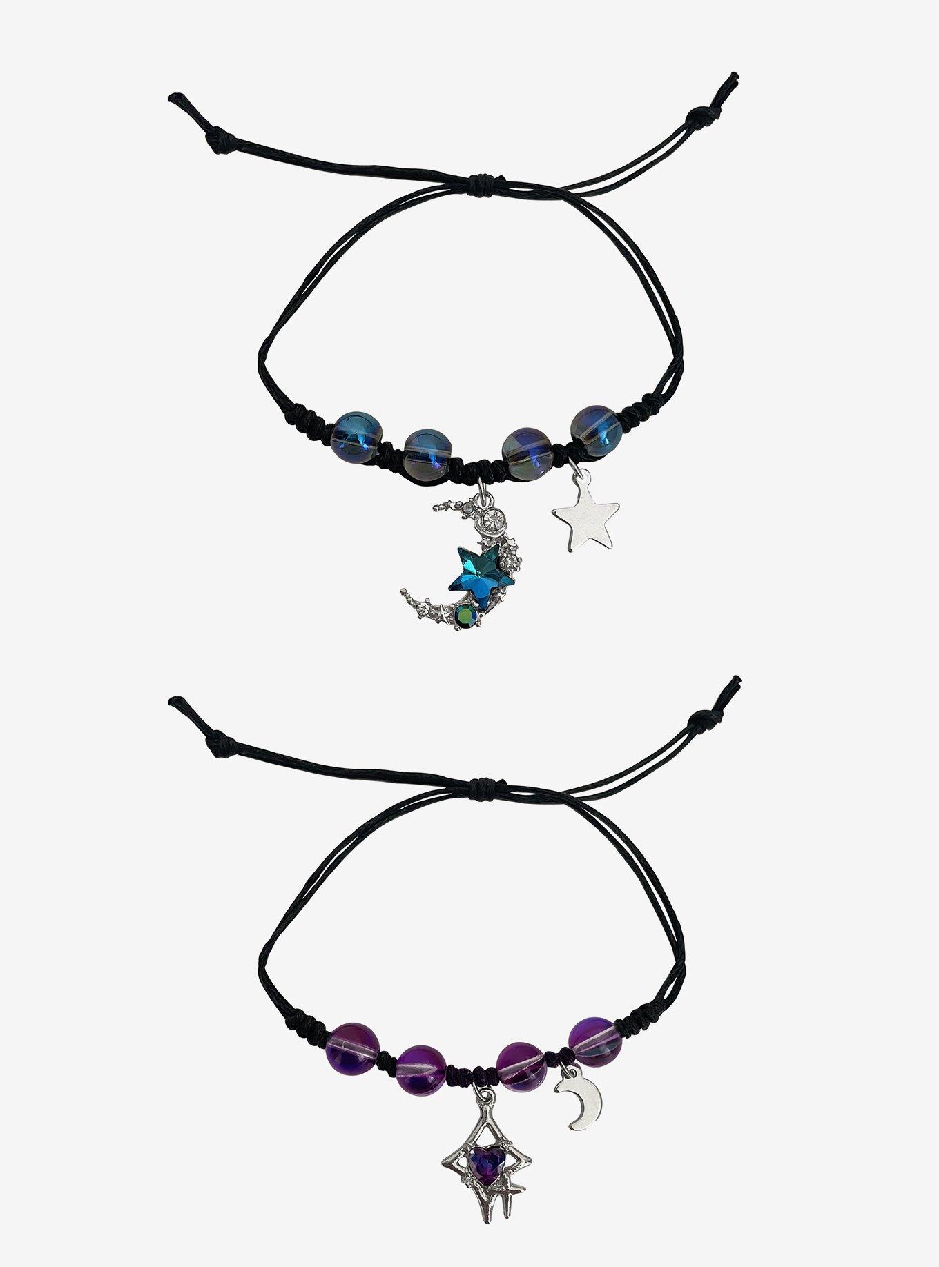 Cosmic Aura Stargazer Best Friend Cord Bracelet Set, , hi-res