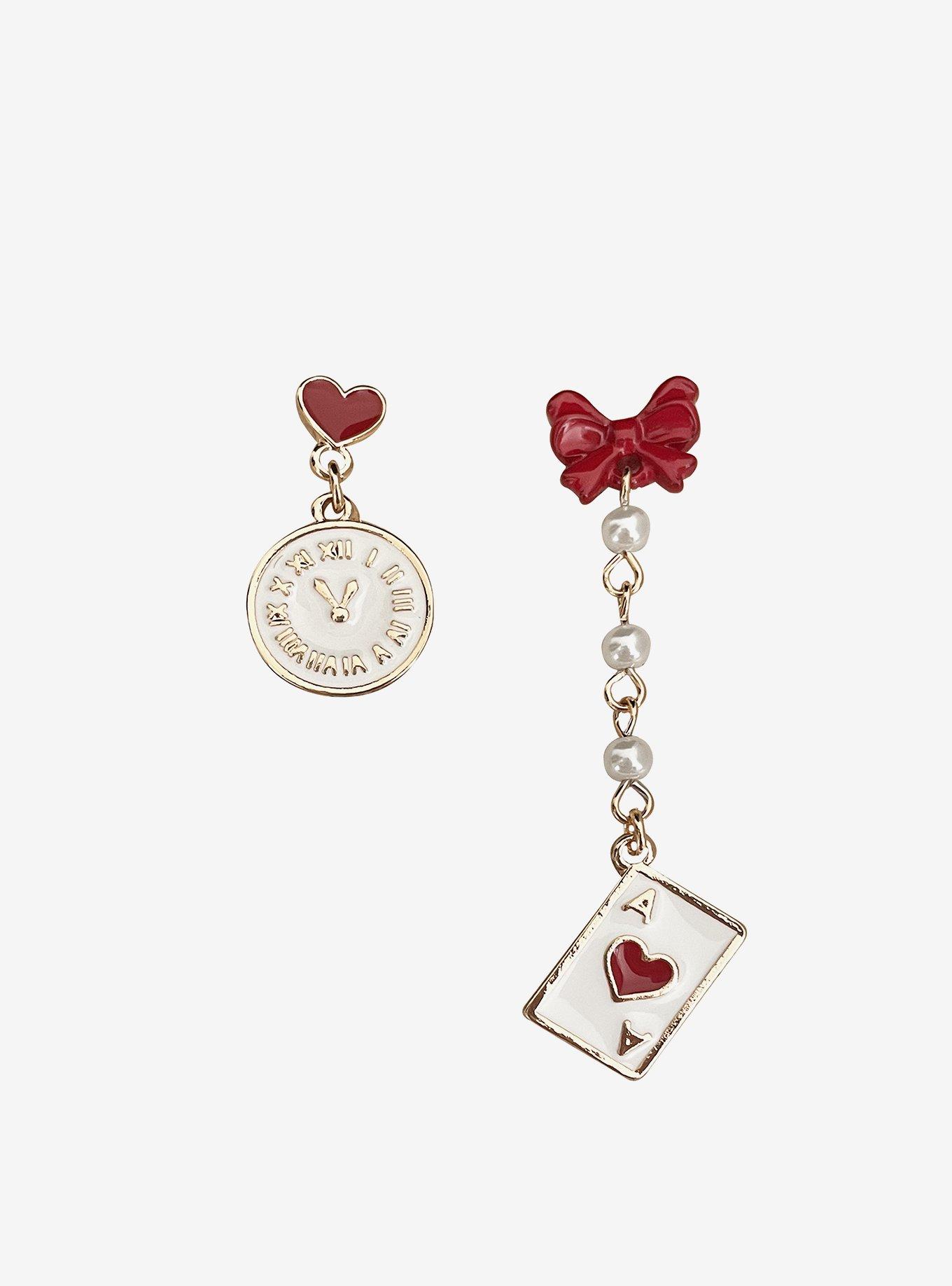 Lewis Carroll Alice's Adventures In Wonderland Drop Earrings, , hi-res