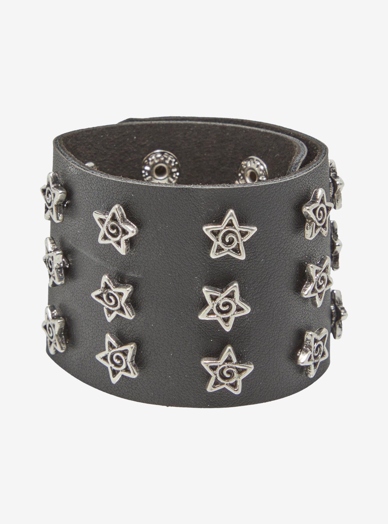Thorn & Fable Spiral Star Cuff Bracelet, , hi-res