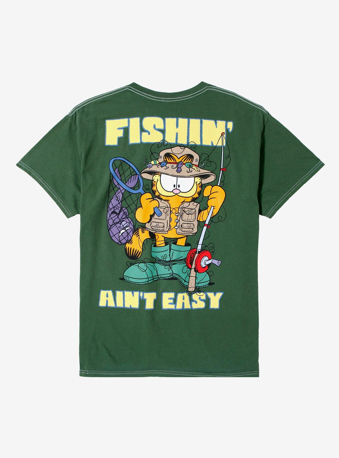 Garfield Fishing Ain't Easy T-Shirt