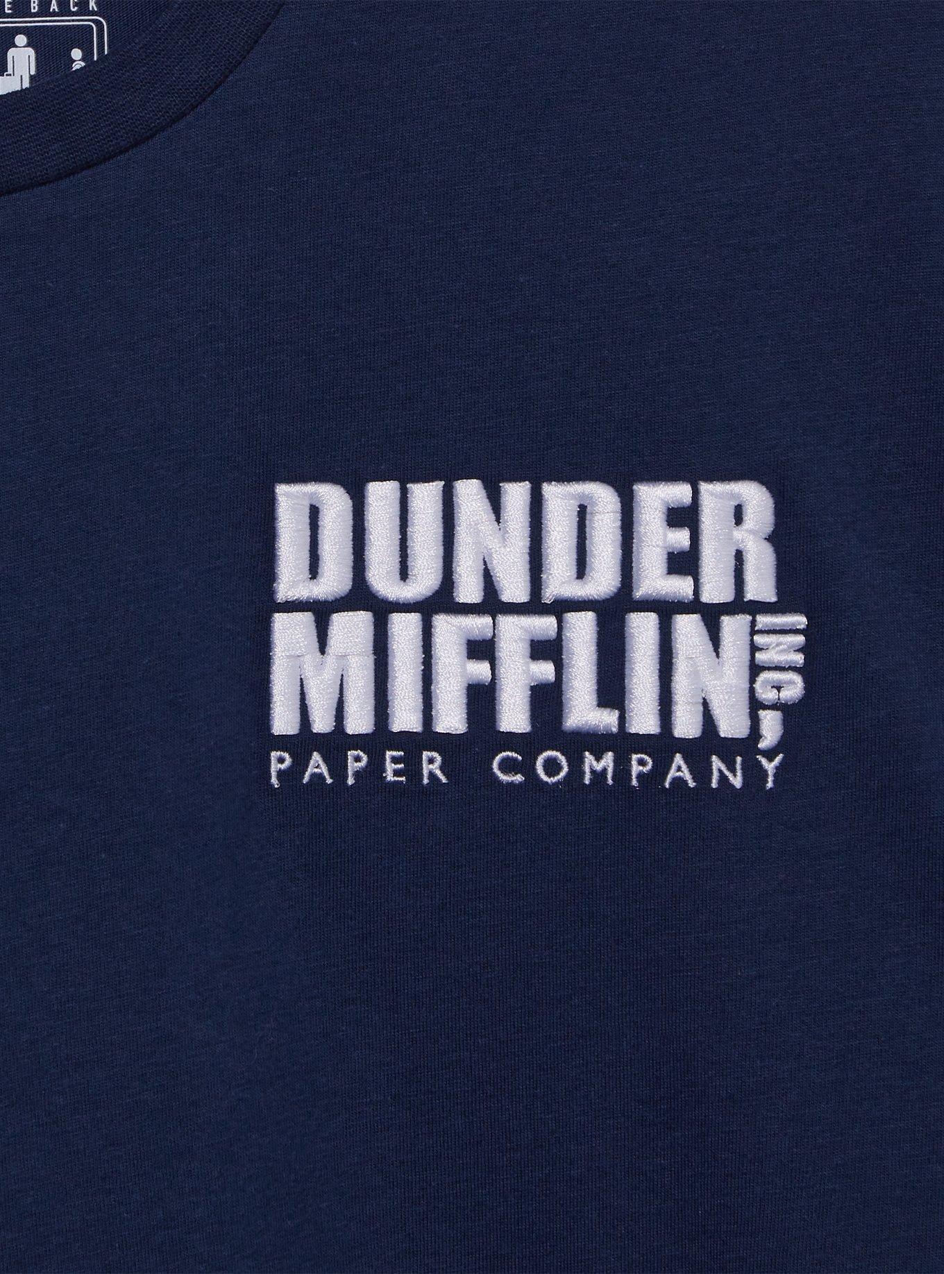 The Office Dunder Mifflin Embroidered T-Shirt - BoxLunch Exclusive, , hi-res