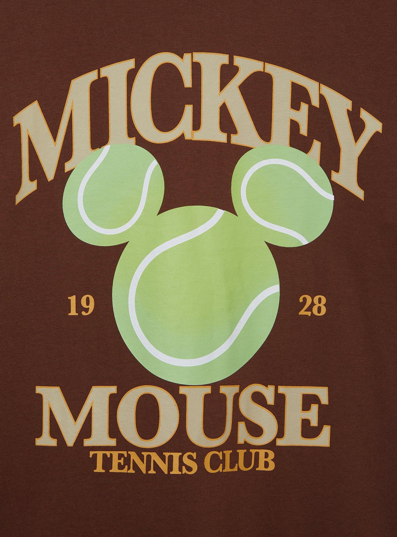 Disney Mickey Mouse Tennis Club Ringer T-Shirt - BoxLunch Exclusive, MULTI, alternate