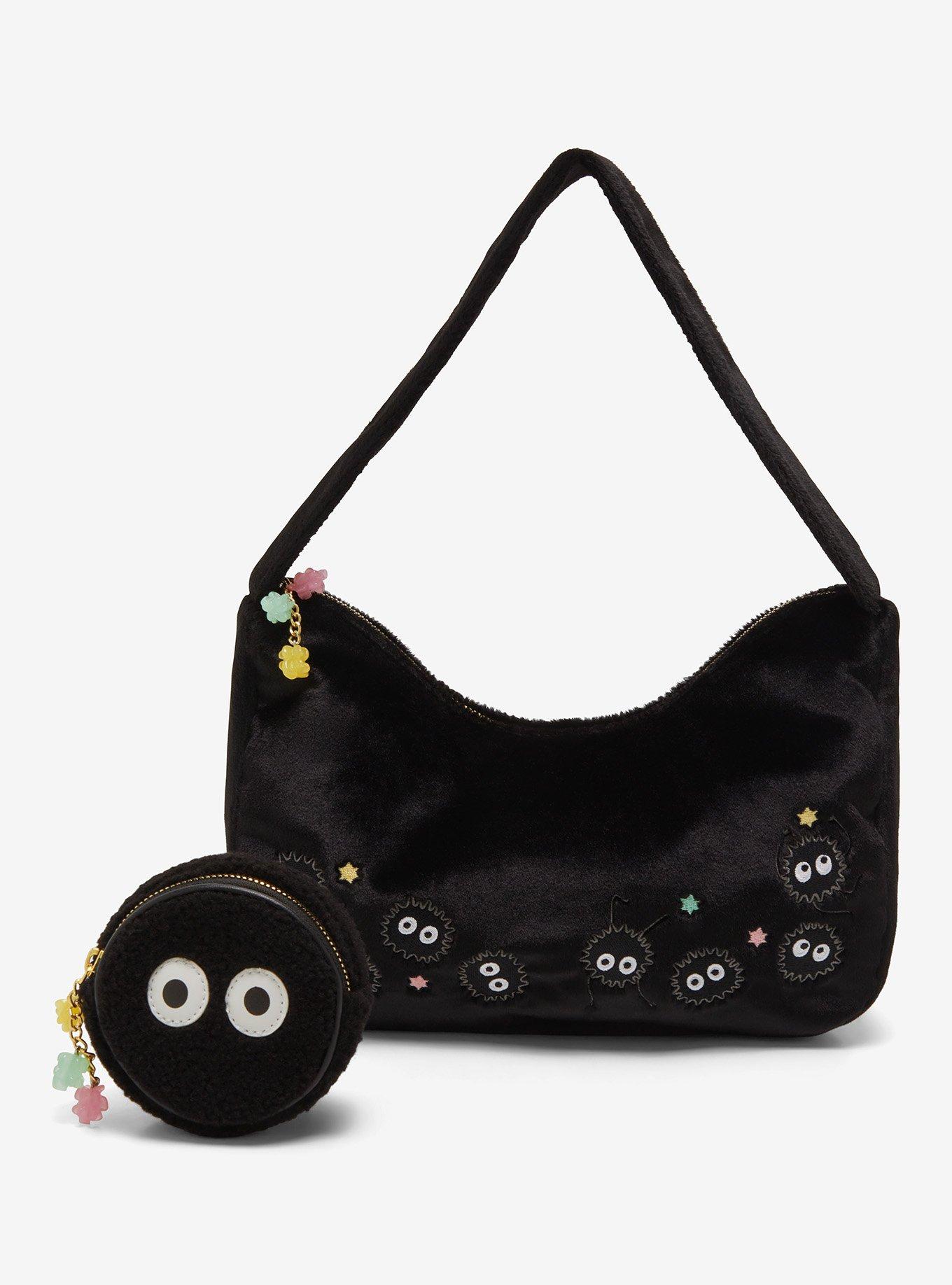 Studio Ghibli® Spirited Away Soot Sprite Fuzzy Shoulder Bag, , alternate