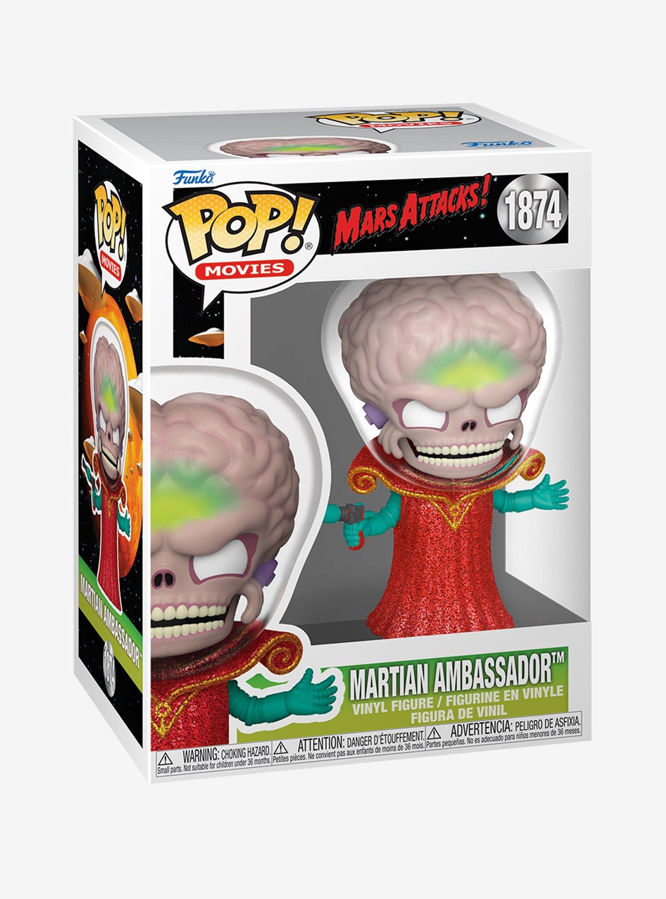 Funko Pop! Movies Mars Attacks! Martian Ambassador Vinyl Figure, , hi-res