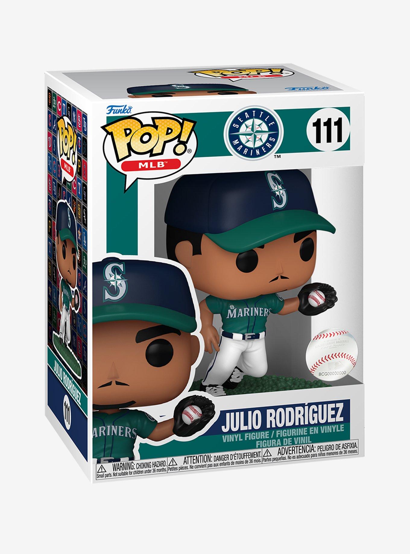 Funko Pop! MLB Seattle Mariners Julio Rodríguez Vinyl Figure, , hi-res