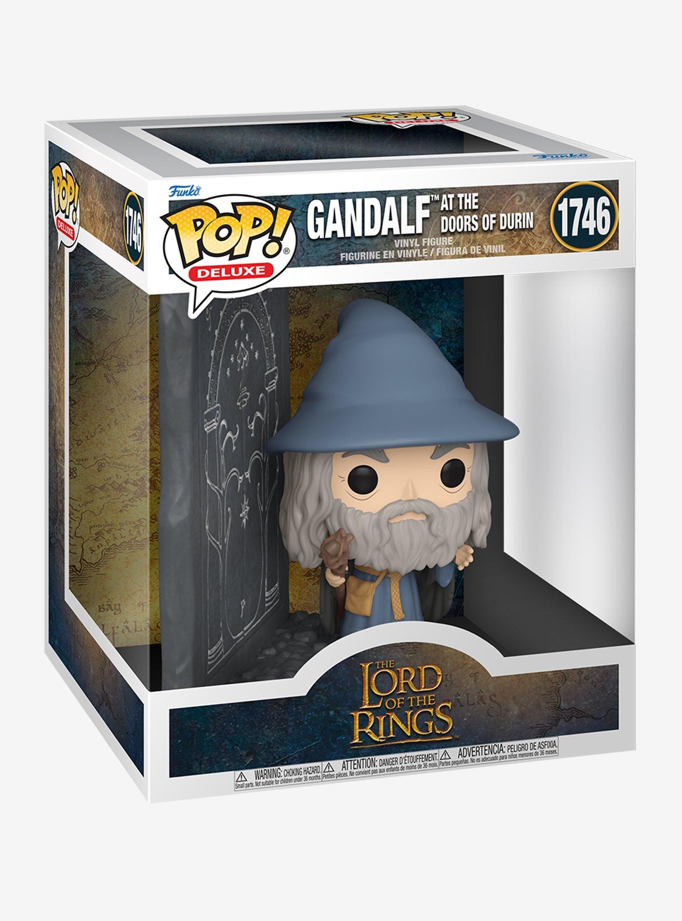 Funko The Lord Of The Rings Pop! Deluxe Gandalf At The Doors Of Durin Vinyl Figure, , hi-res