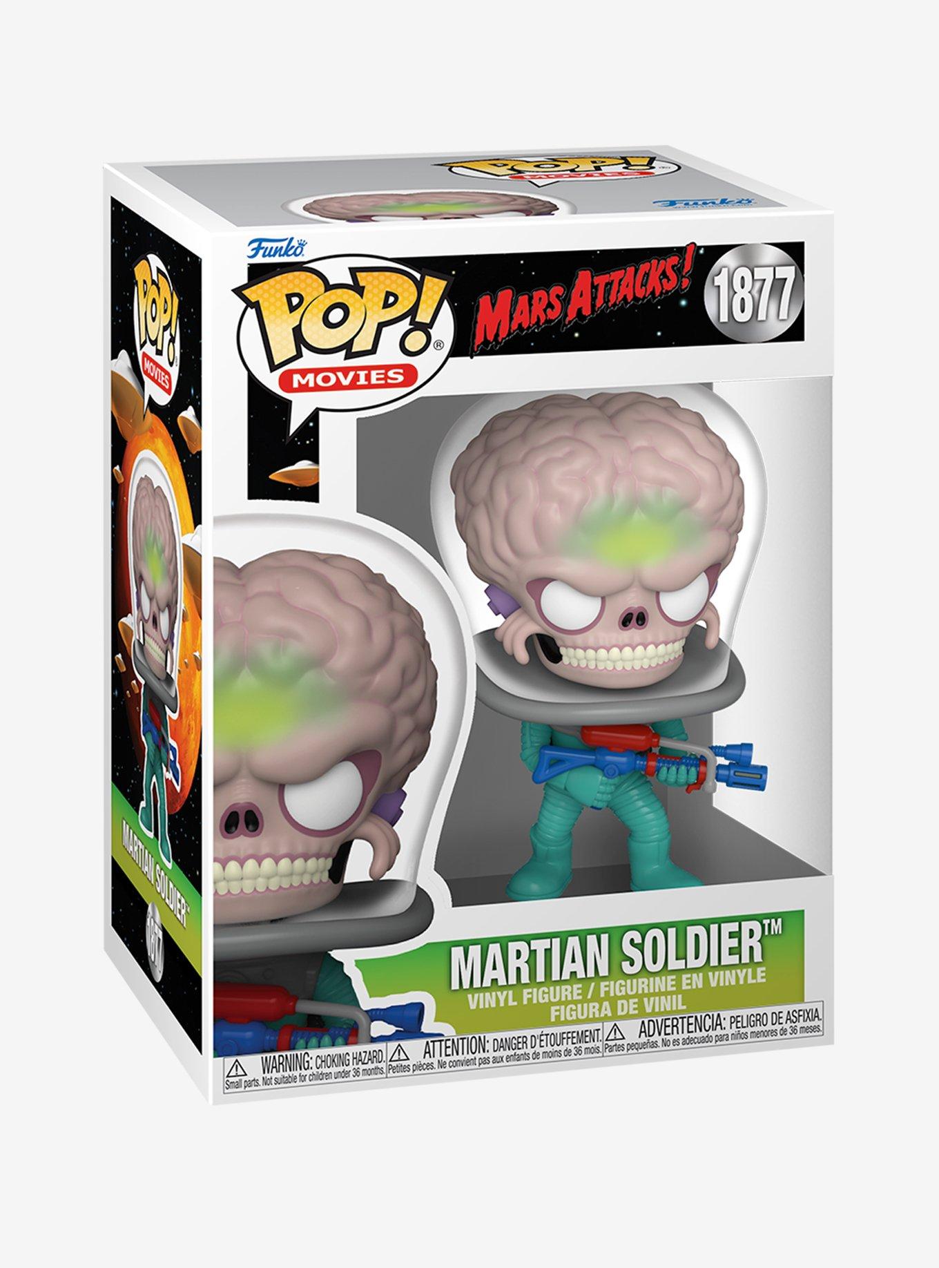 Funko Mars Attacks! Pop! Movies Martian Soldier Vinyl Figure, , alternate