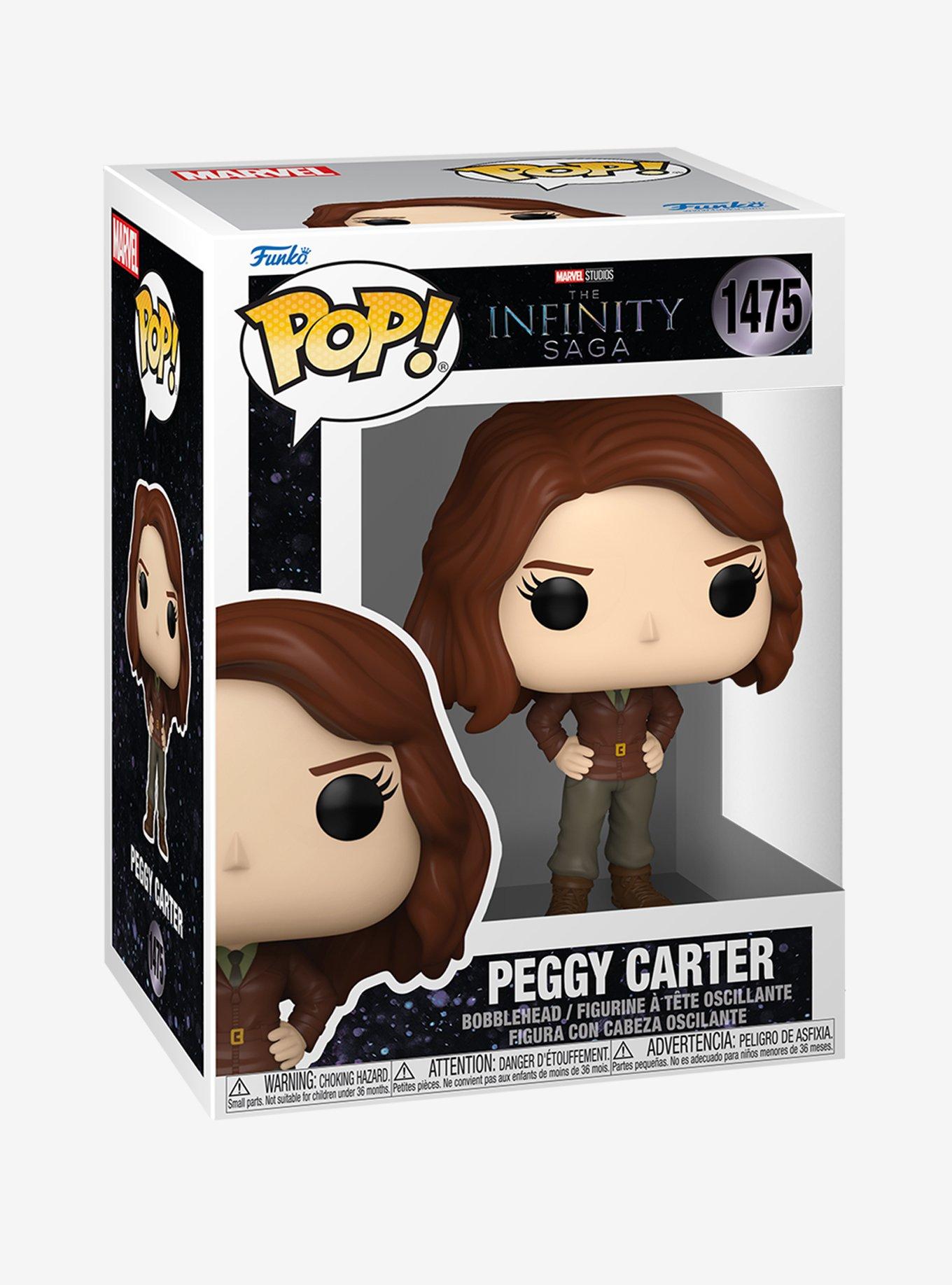 Funko Marvel The Infinity Saga Pop! Peggy Carter Vinyl Bobble-Head, , hi-res