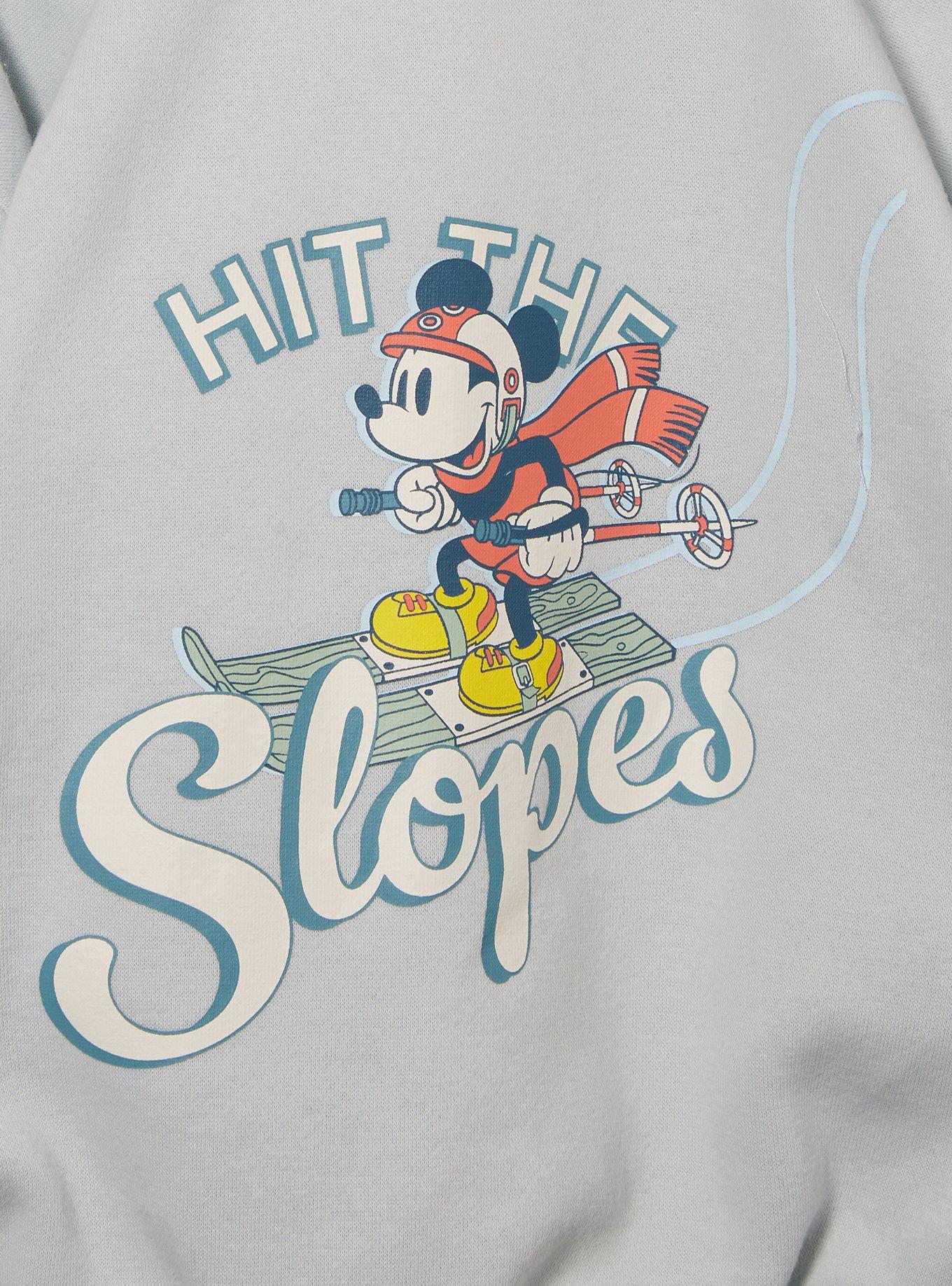 Disney Mickey and Friends Ski Club Allover Print Toddler Windbreaker Jacket — BoxLunch Exclusive, MULTI, alternate