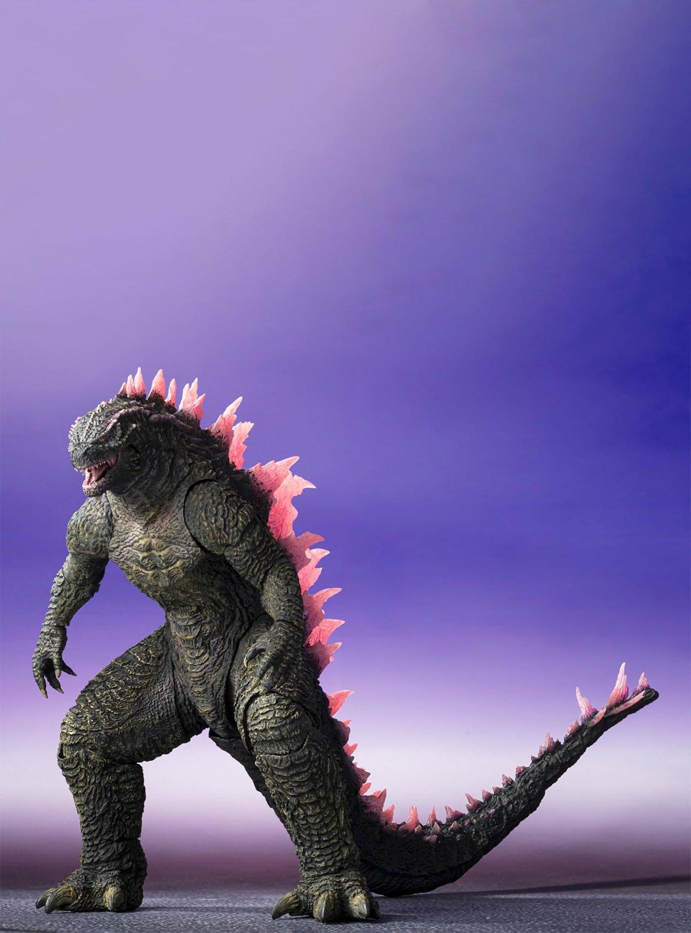 Bandai Spirits Godzilla x Kong: The New Empire S.H.MonsterArts Godzilla Figure (Evolved Ver.)