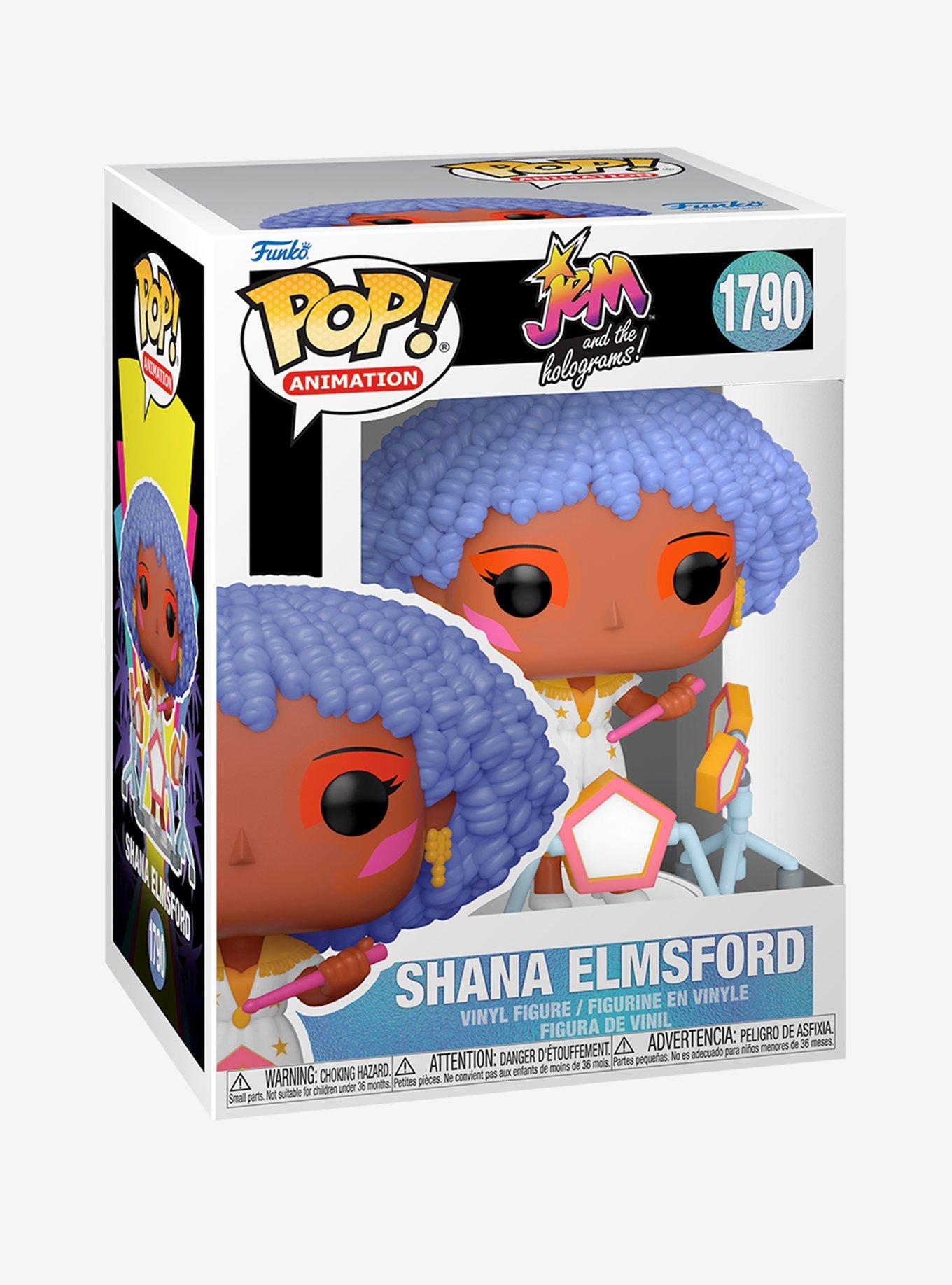 Funko Pop! Animation Jem and the Holograms Shana Elmsford Vinyl Figure, , alternate