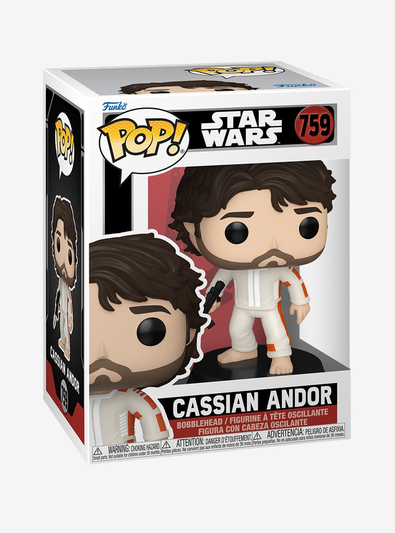 Figurine Pop ! Star Wars : Rogue One 151 - Bobble Head Captain Cassian Andor (Brown Jacket) : Funko