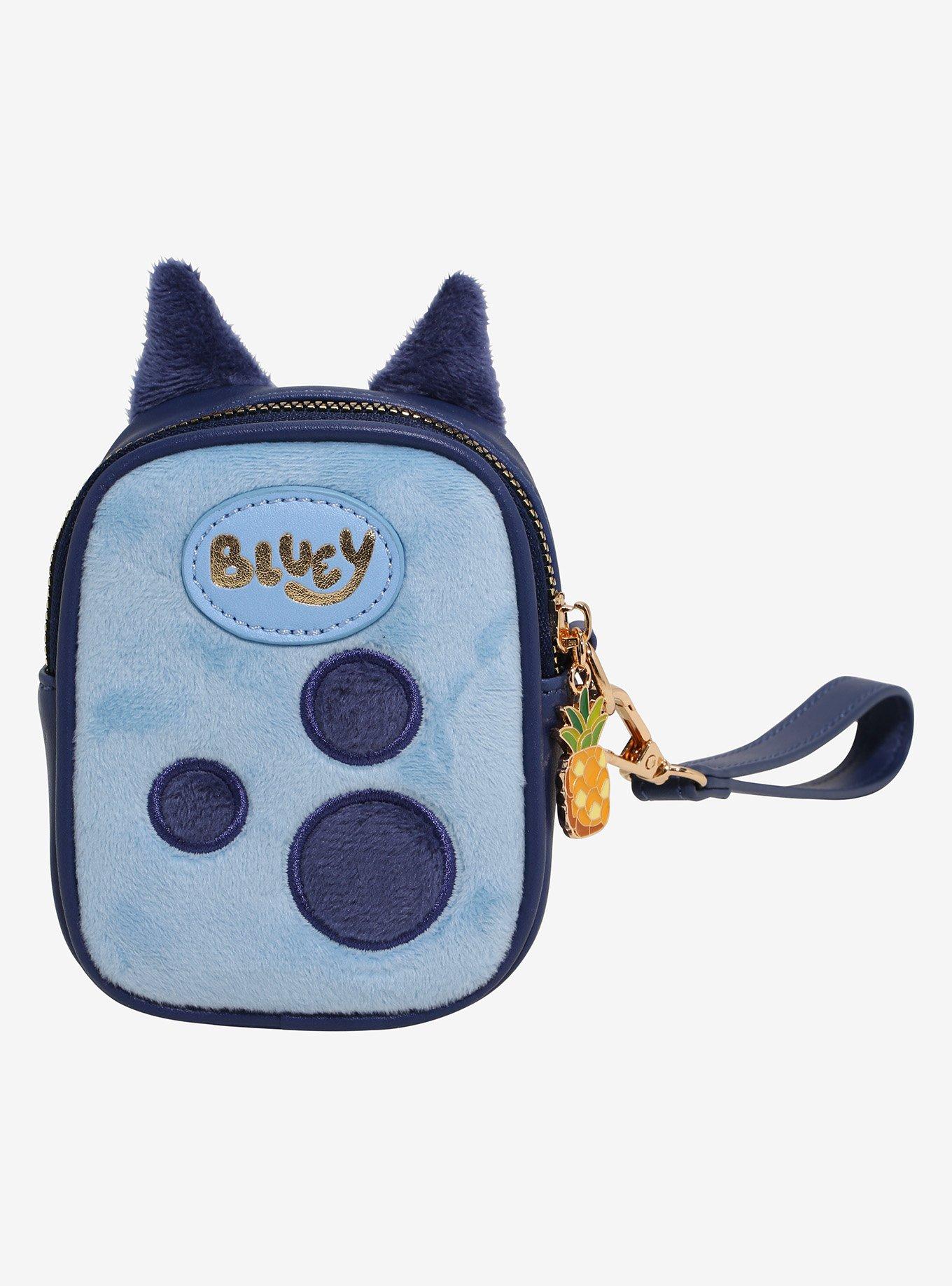 Bluey Figural Wristlet Coin Pouch, , hi-res