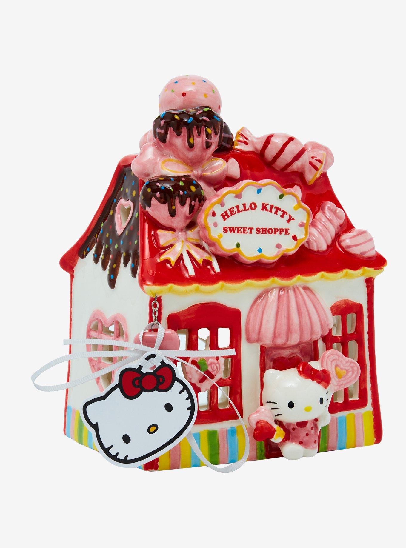 Blue Sky Hello Kitty Sweet Shoppe Ceramic Candle House, , hi-res